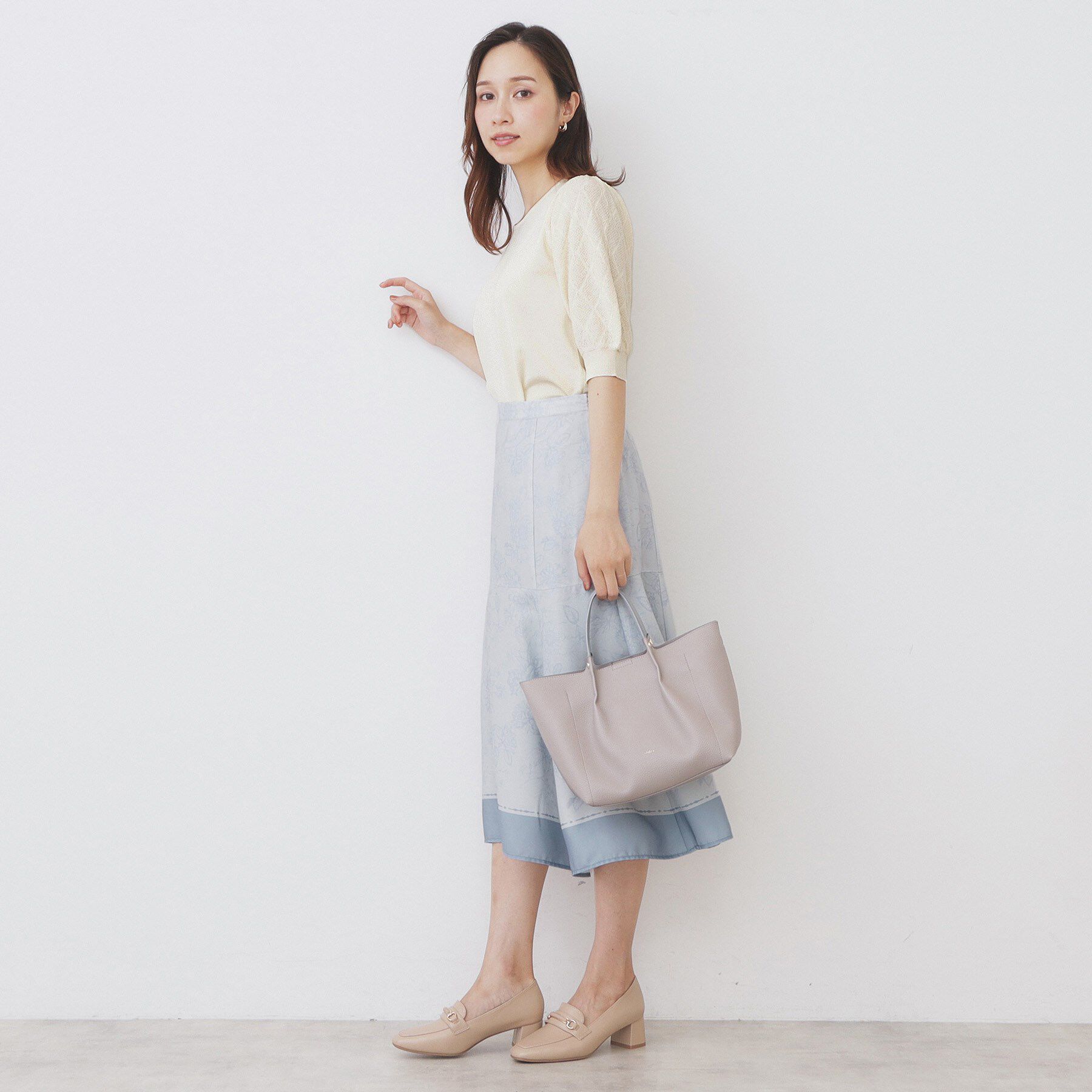 index「パフスリーブニット【洗濯機洗い可】」|ニット・セーター|