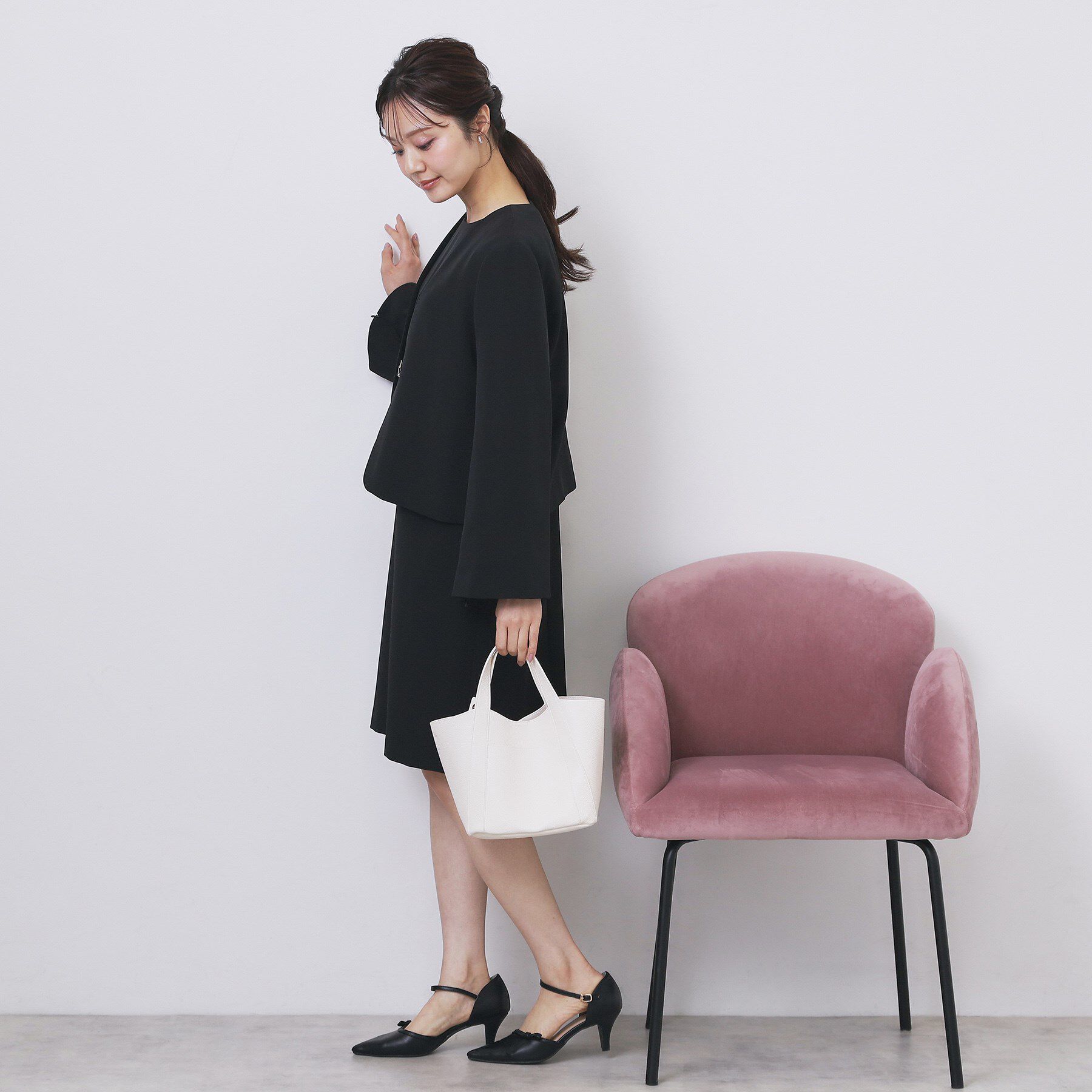 index「ノーカラージャケット【洗濯機OK】」|ノーカラージャケット|