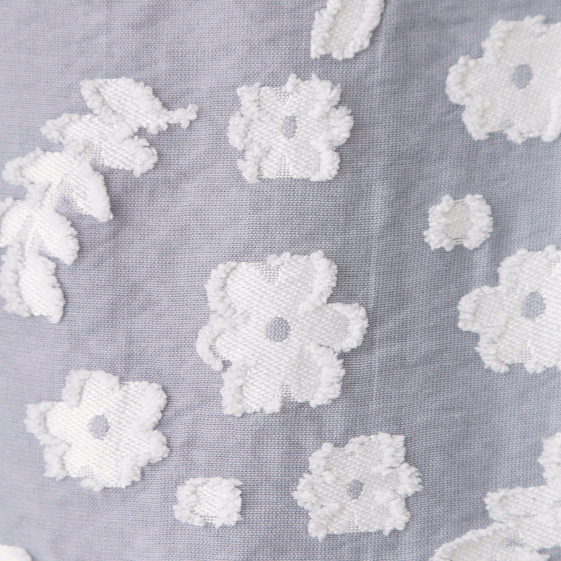 index「麻調花柄ジャカードフレアスカート【洗える】」|スカート|