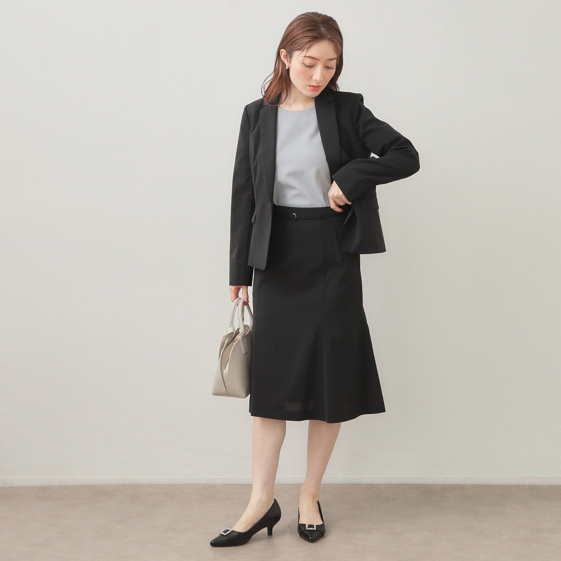 index「セットアップ対応 マーメイドフレアスカート【洗濯機OK・イージーアイロン】」|スカート|