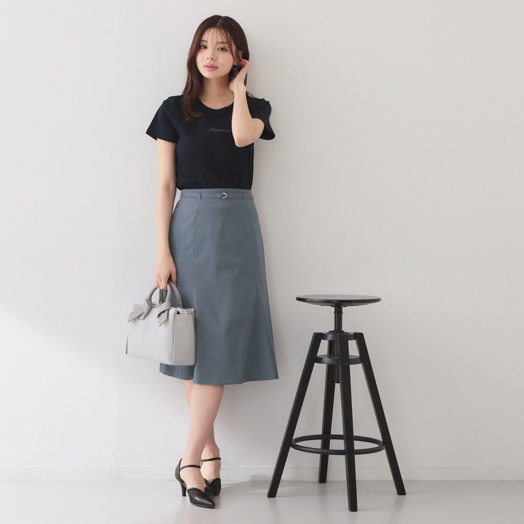 index「セットアップ対応 マーメイドフレアスカート【洗濯機OK・イージーアイロン】」|スカート|