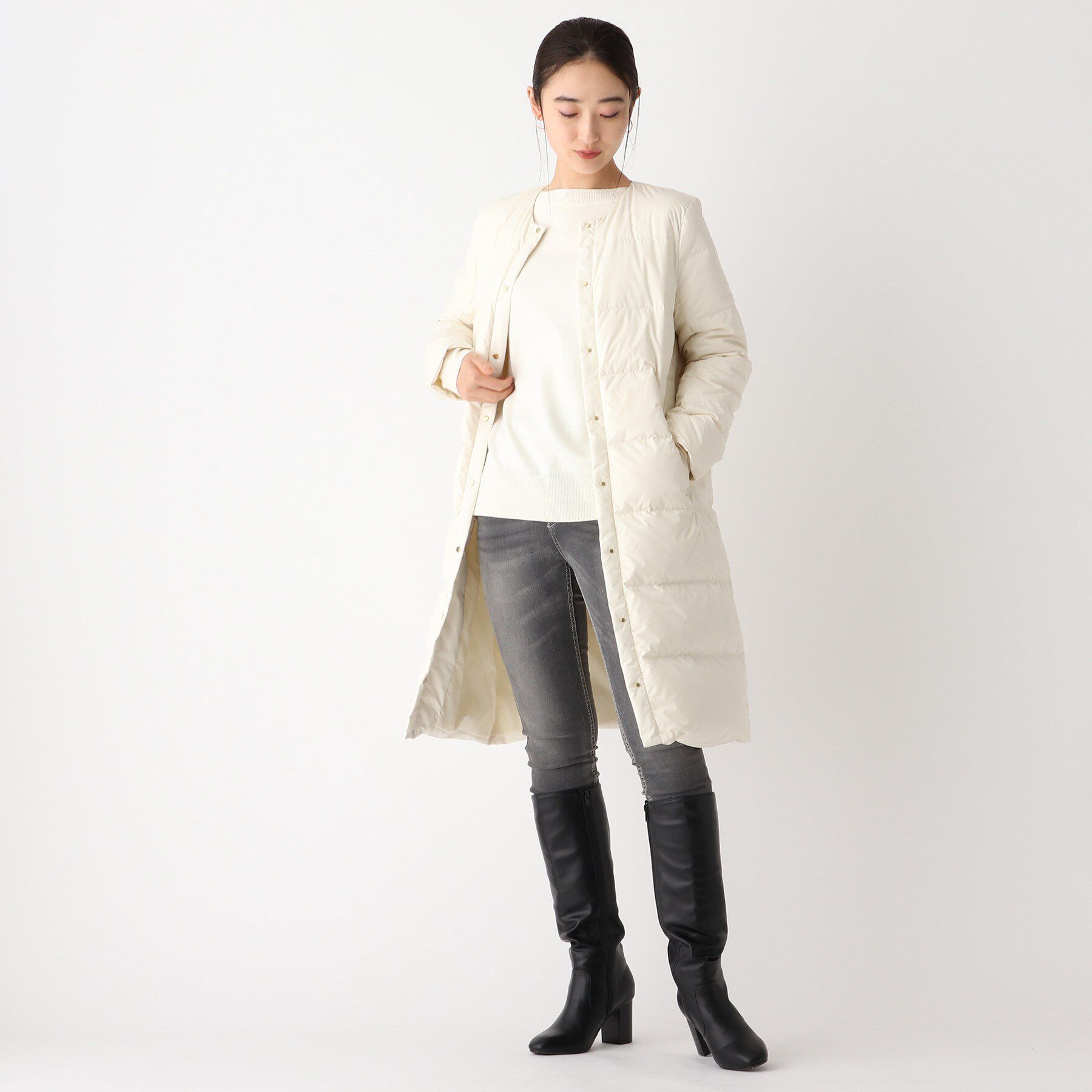 OPAQUE.CLIP「ストレッチスキニーパンツ」|その他|