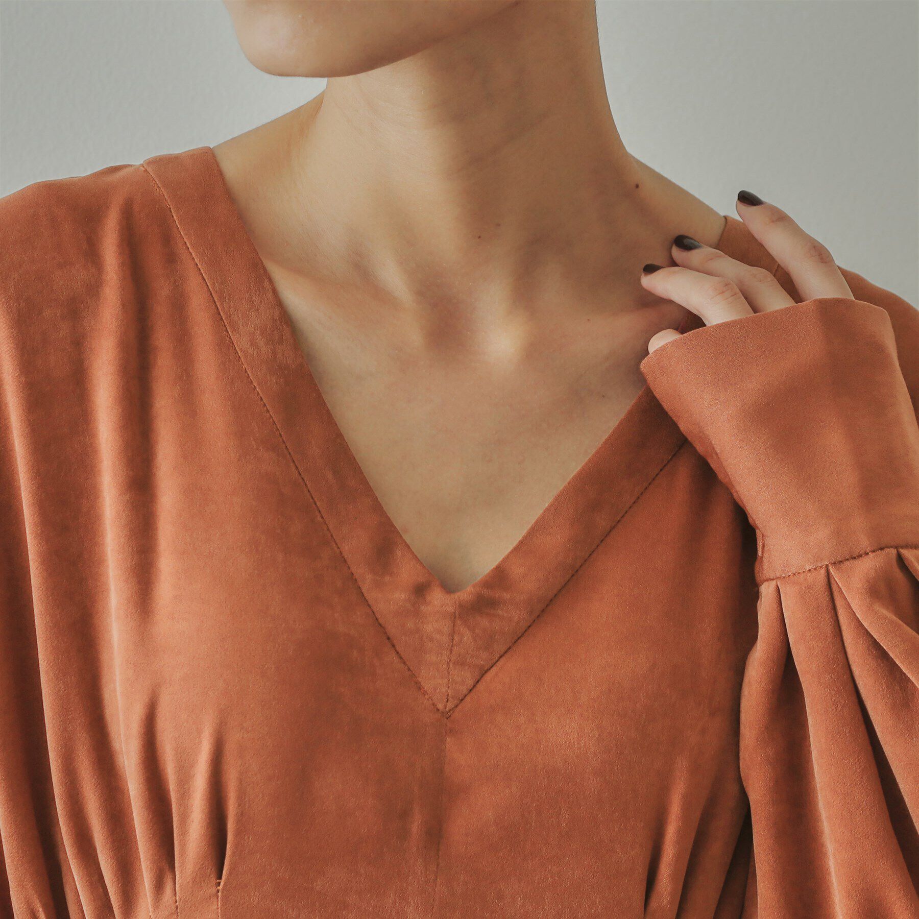 OPAQUE.CLIP「【大草直子さんコラボ】ウエストタックワンピース」|ワンピース|