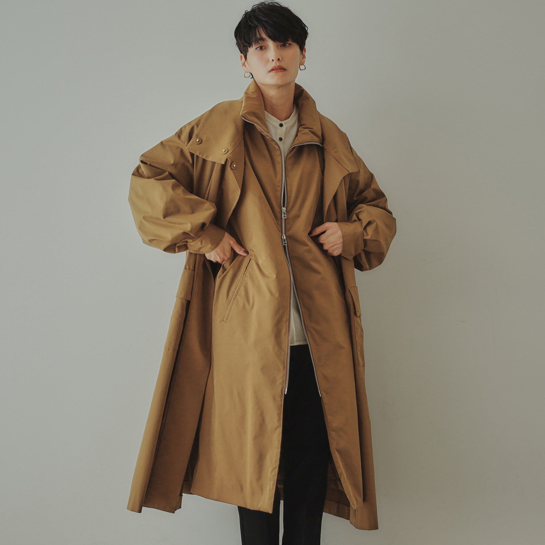 OPAQUE.CLIP「【大草直子さんコラボ】3WAYアウター」|ダウン|