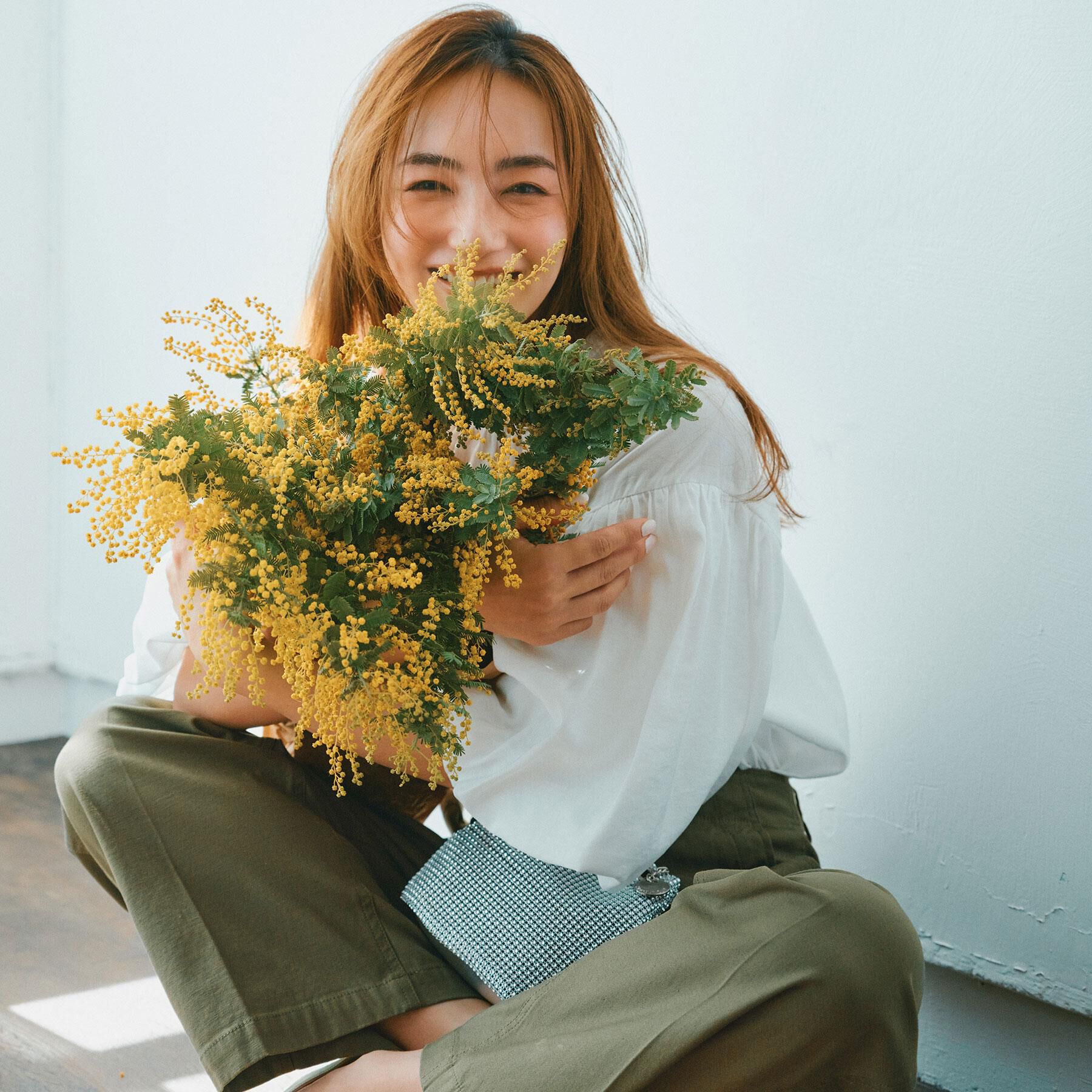 OPAQUE.CLIP「バルーンスリーブブラウス【洗濯機洗い可】」|シャツ・ブラウス|