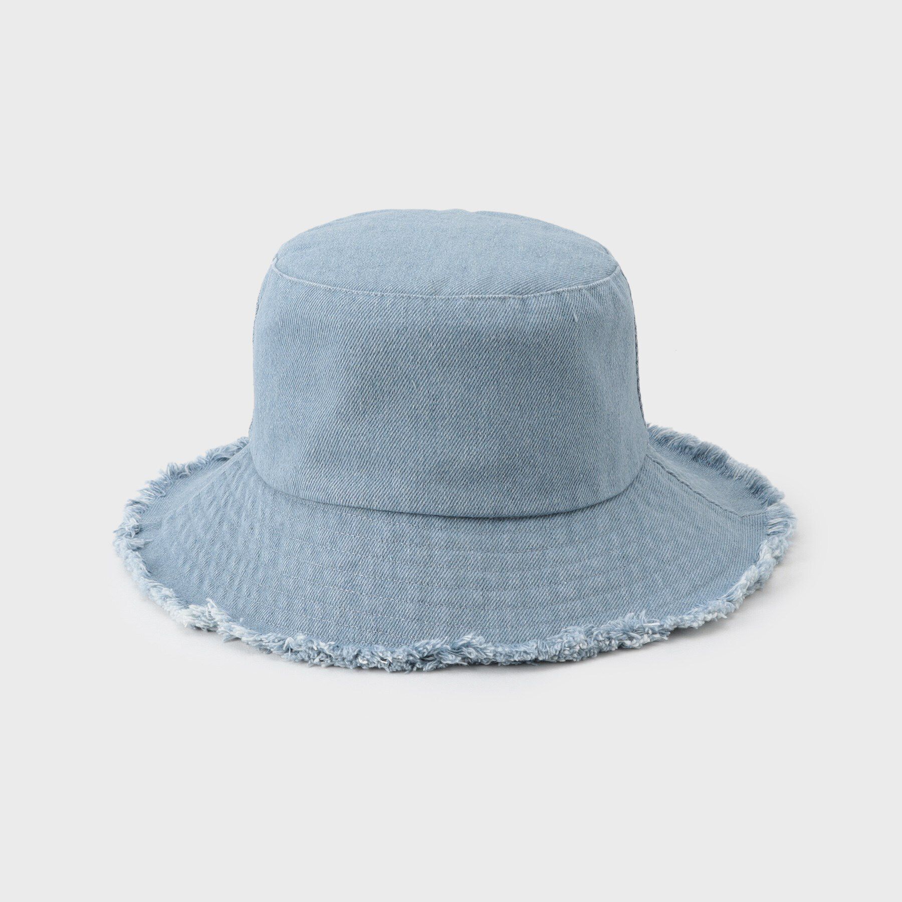 OPAQUE.CLIP「デニムフリンジバケットハット」|ハット|