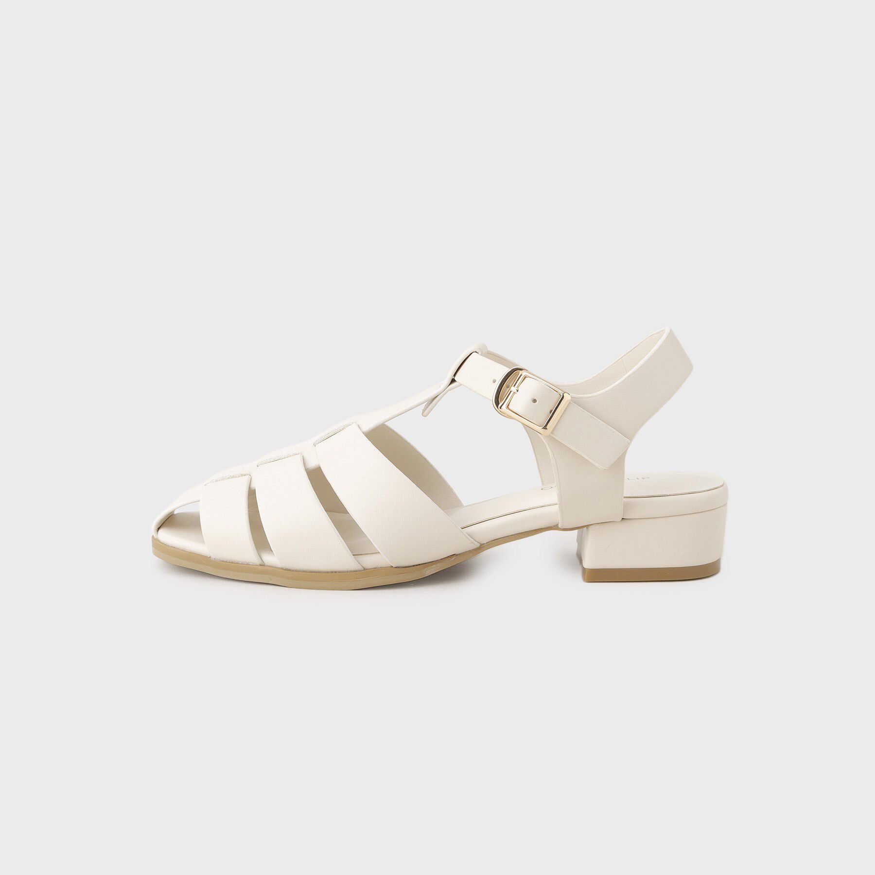 OPAQUE.CLIP「スクエアトゥグルカサンダル」|サンダル|