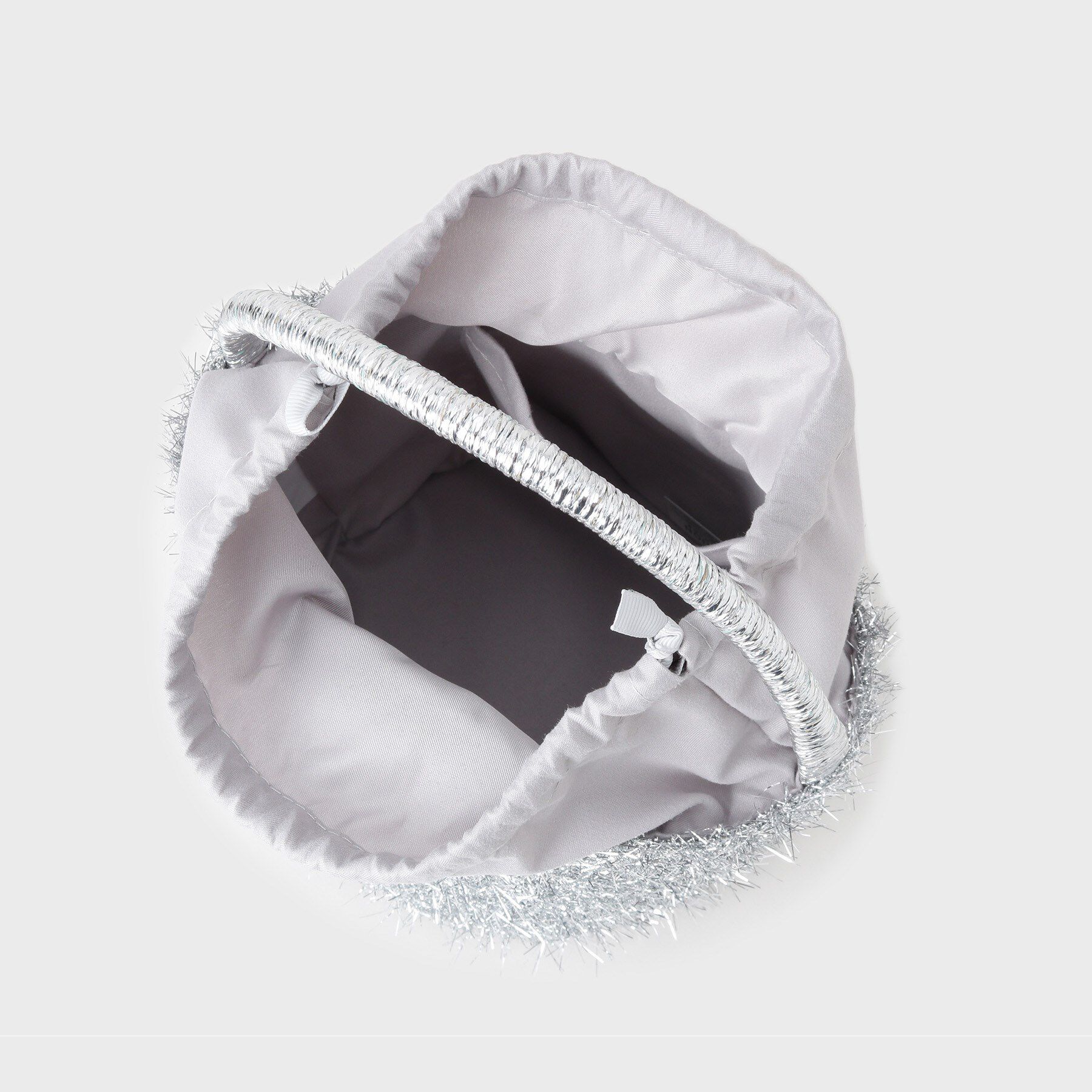 OPAQUE.CLIP「ラメバスケット調バケットバッグ」|ハンドバッグ|