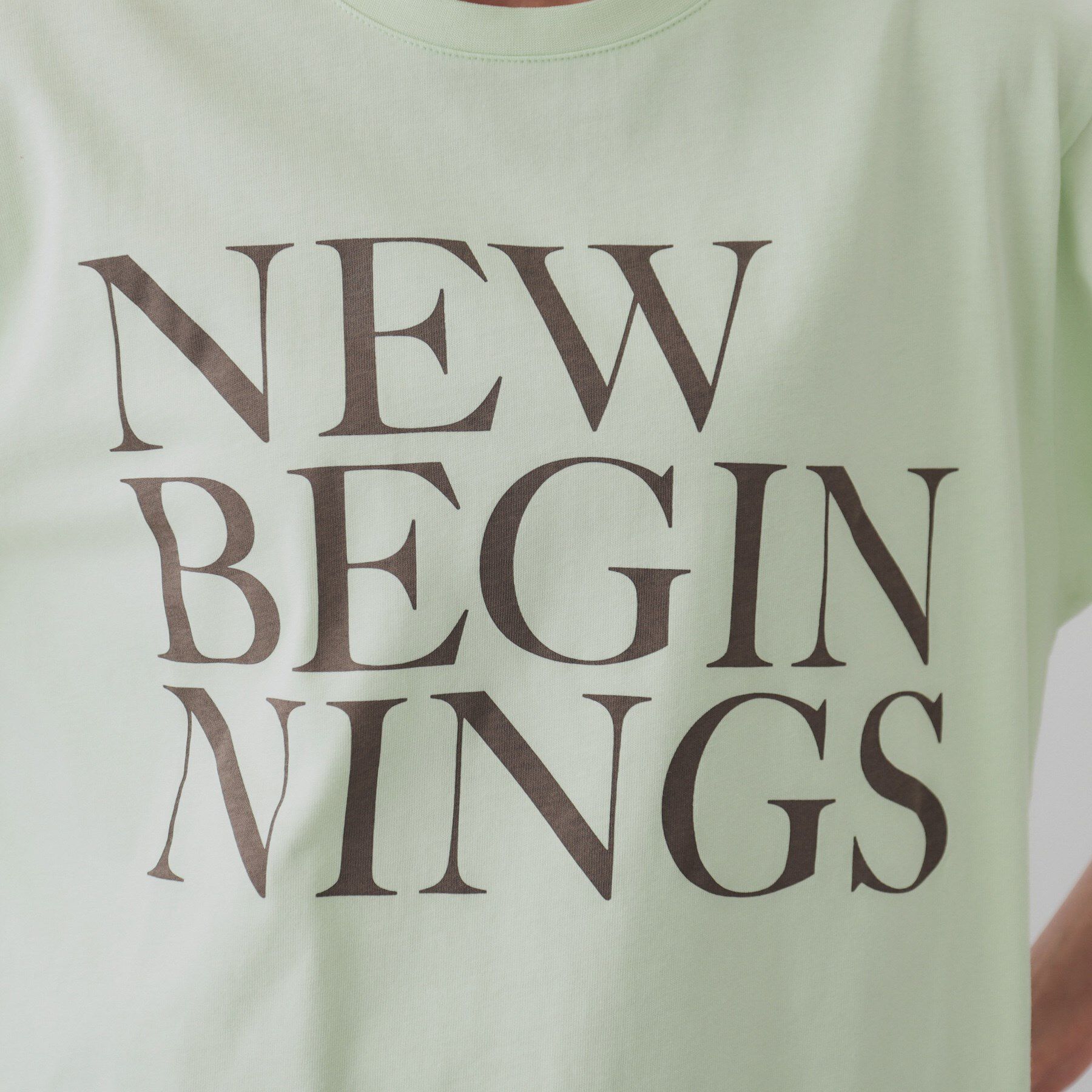 OPAQUE.CLIP「BIGロゴTシャツ【洗濯機洗い可】」|Tシャツ・カットソー|