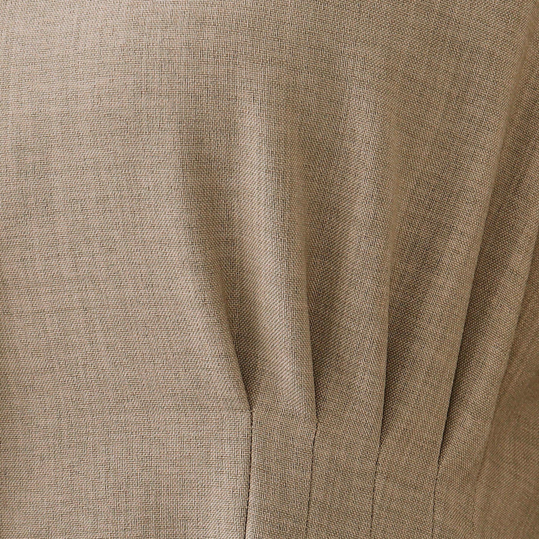 OPAQUE.CLIP「ピンタックフィット＆フレアワンピース【洗濯機洗い可】」|ワンピース|