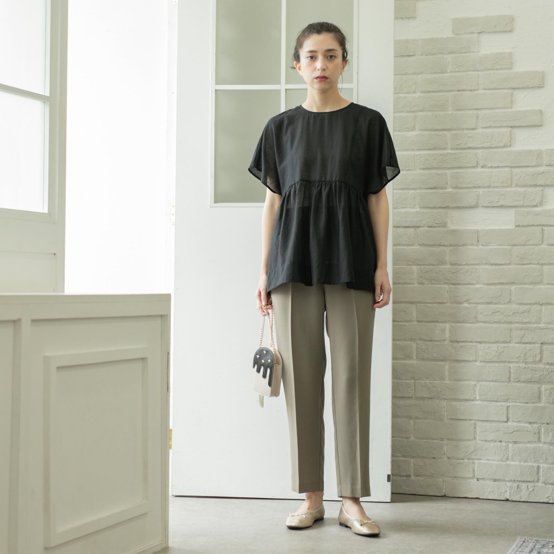 OPAQUE.CLIP「《丈が選べる/SS-LLサイズ》美脚ストレッチイージーテーパードパンツ/セットアップ対応【防シワ/洗」|その他|