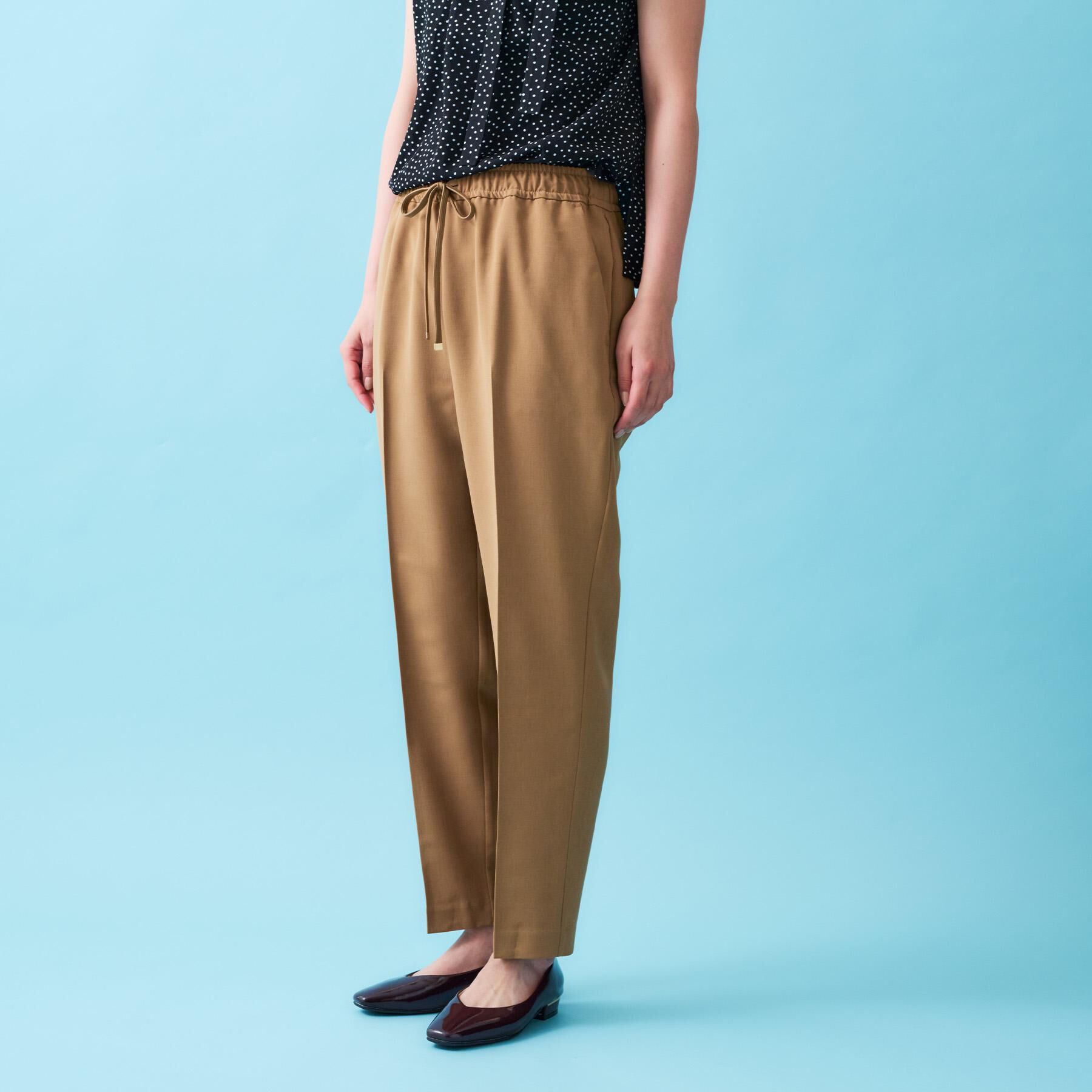 OPAQUE.CLIP「《丈が選べる/SS-LLサイズ》美脚ストレッチイージーテーパードパンツ/セットアップ対応【防シワ/洗」|その他|