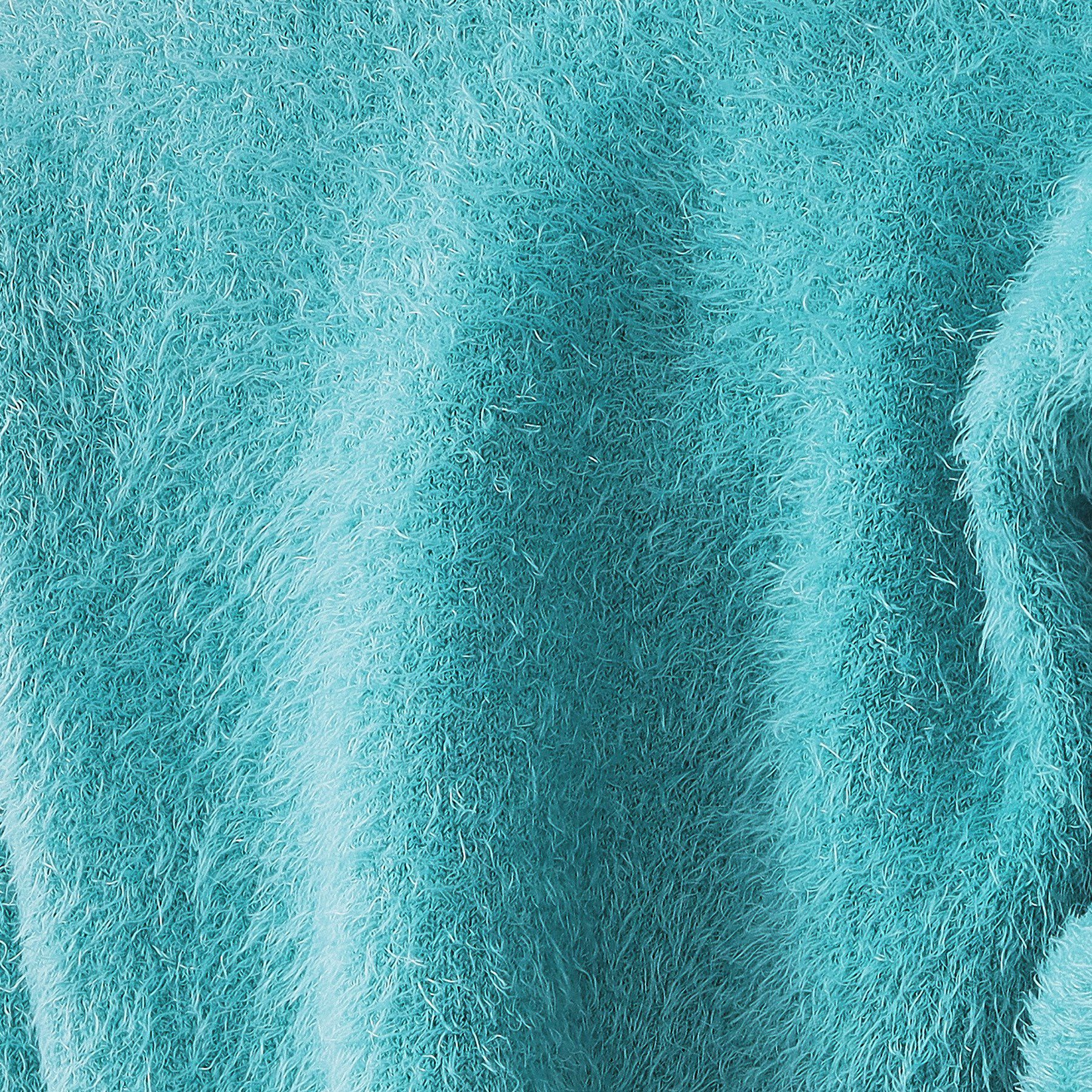 OPAQUE.CLIP「シャギーショートカーディガン【洗濯機OK】《6col》」|カーディガン|