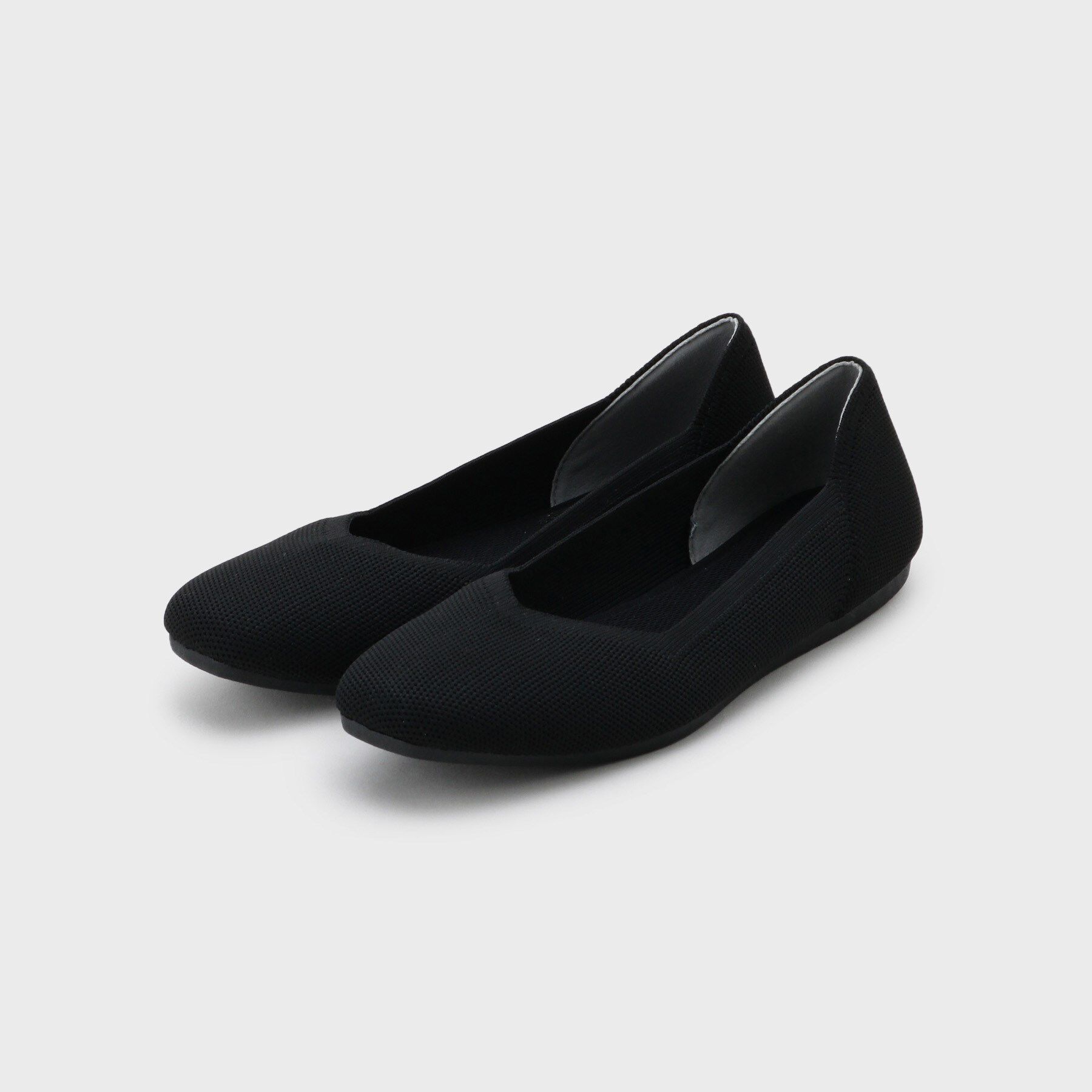 OPAQUE.CLIP「【抗菌防臭／軽量／洗濯機OK】スクエアトゥニットパンプス」|その他|