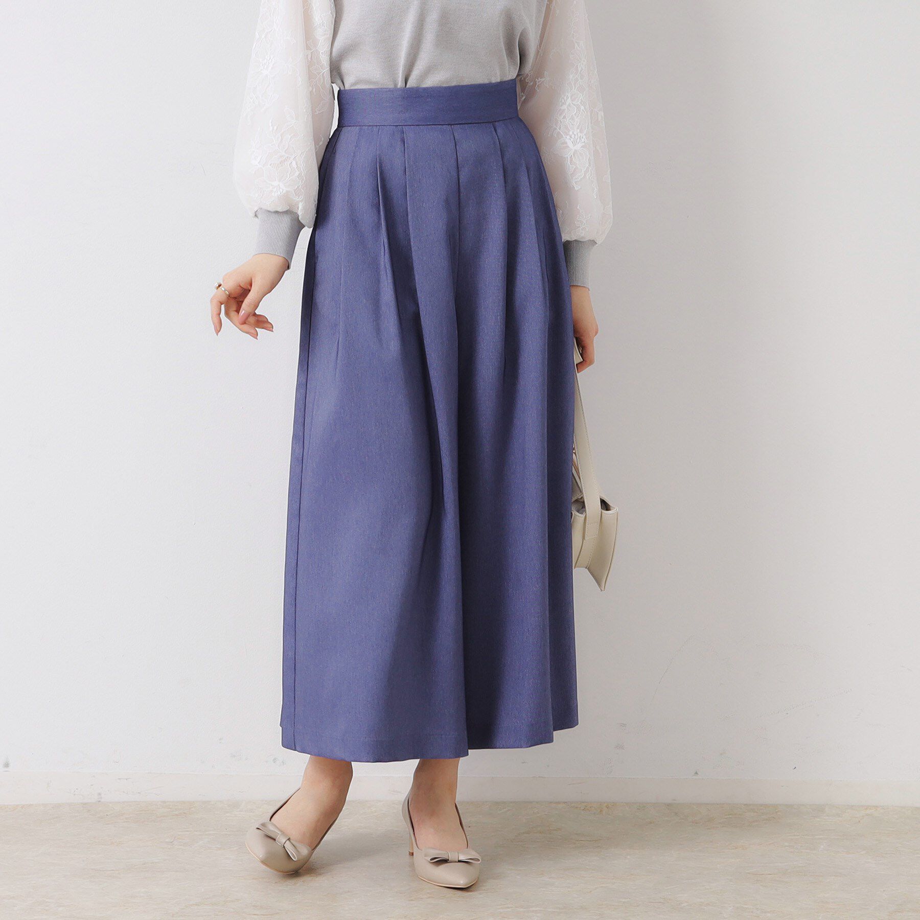 Couture broach「【きれいめ・大人カジュアル・通勤】デニムライクスカンツ」|その他|