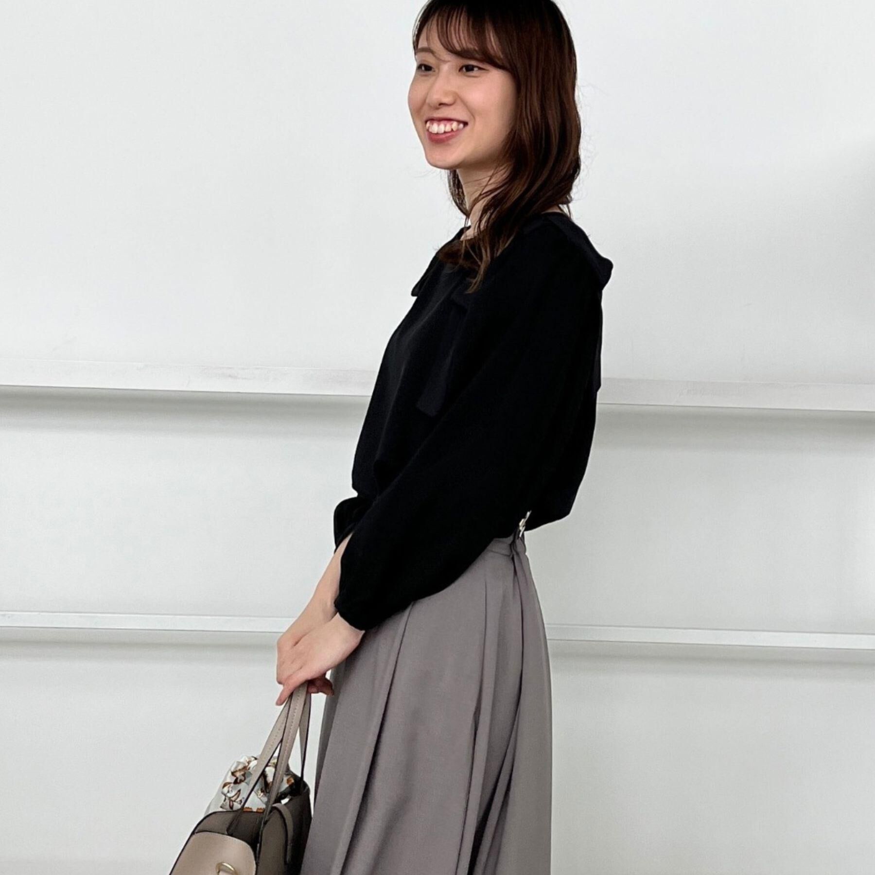 Couture broach「【フェミニン・通勤】肩リボンシフォンブラウス」|シャツ・ブラウス|