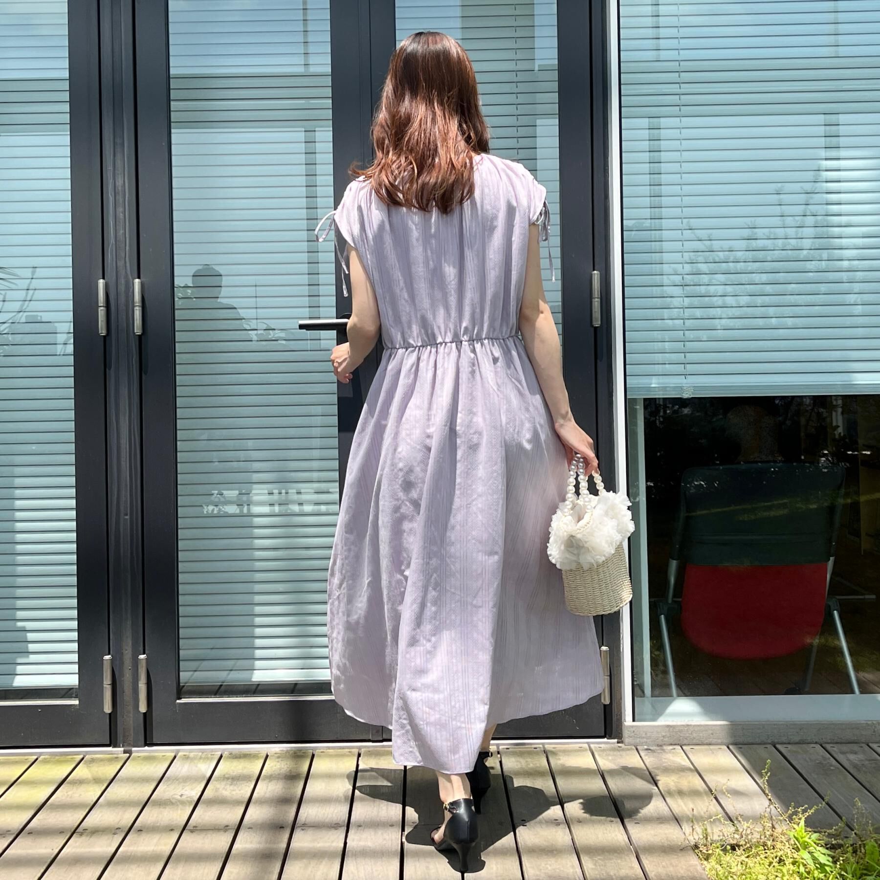 Couture broach「【大人可愛い】カラミチェック サマードレス」|ワンピース|