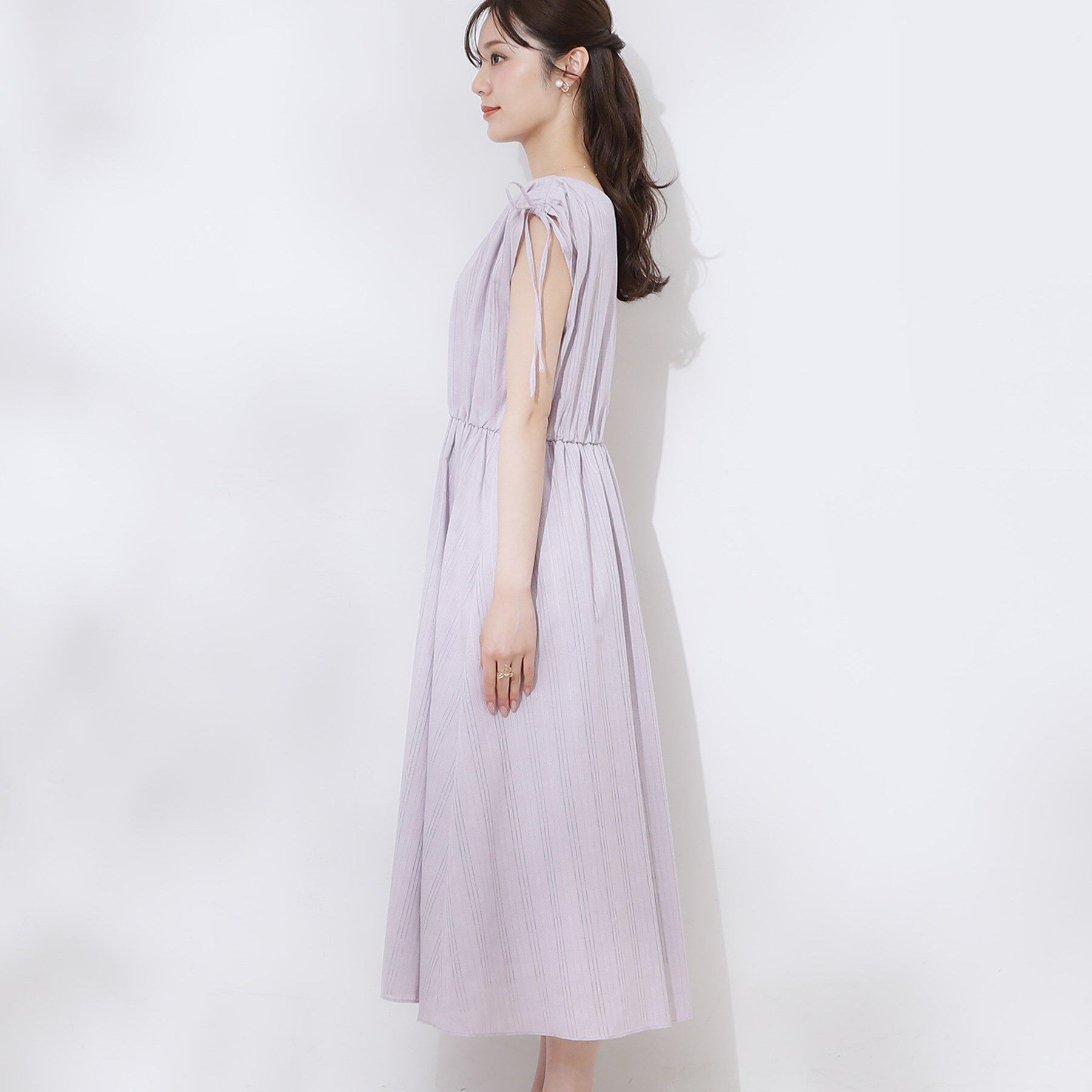 Couture broach「【大人可愛い】カラミチェック サマードレス」|ワンピース|