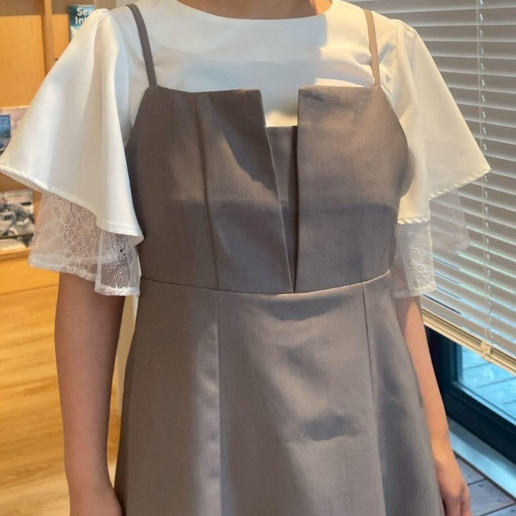 Couture broach「【洗える・大人可愛い】リネンライクアソートキャミワンピース」|ワンピース|