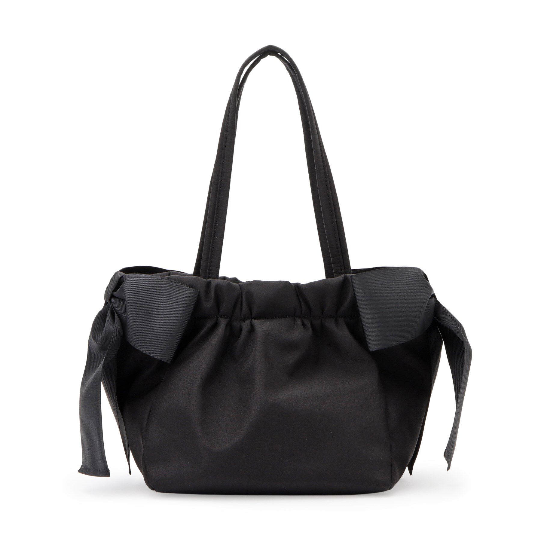 Couture broach「サイドリボントートバッグ」|トートバッグ|ブラック(019)