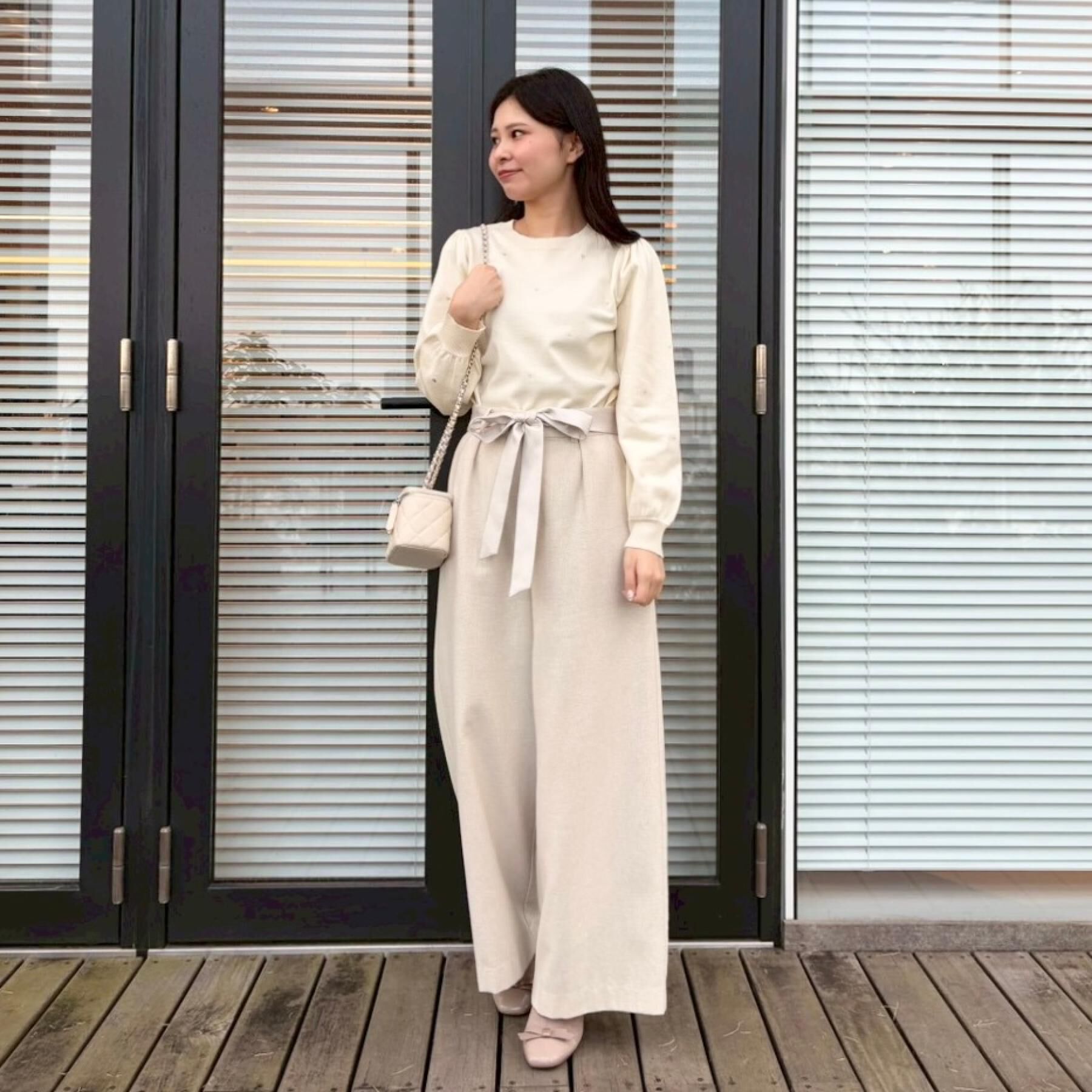 Couture broach「【着映え】ハートドットラメ刺繍ニット」|ニット・セーター|