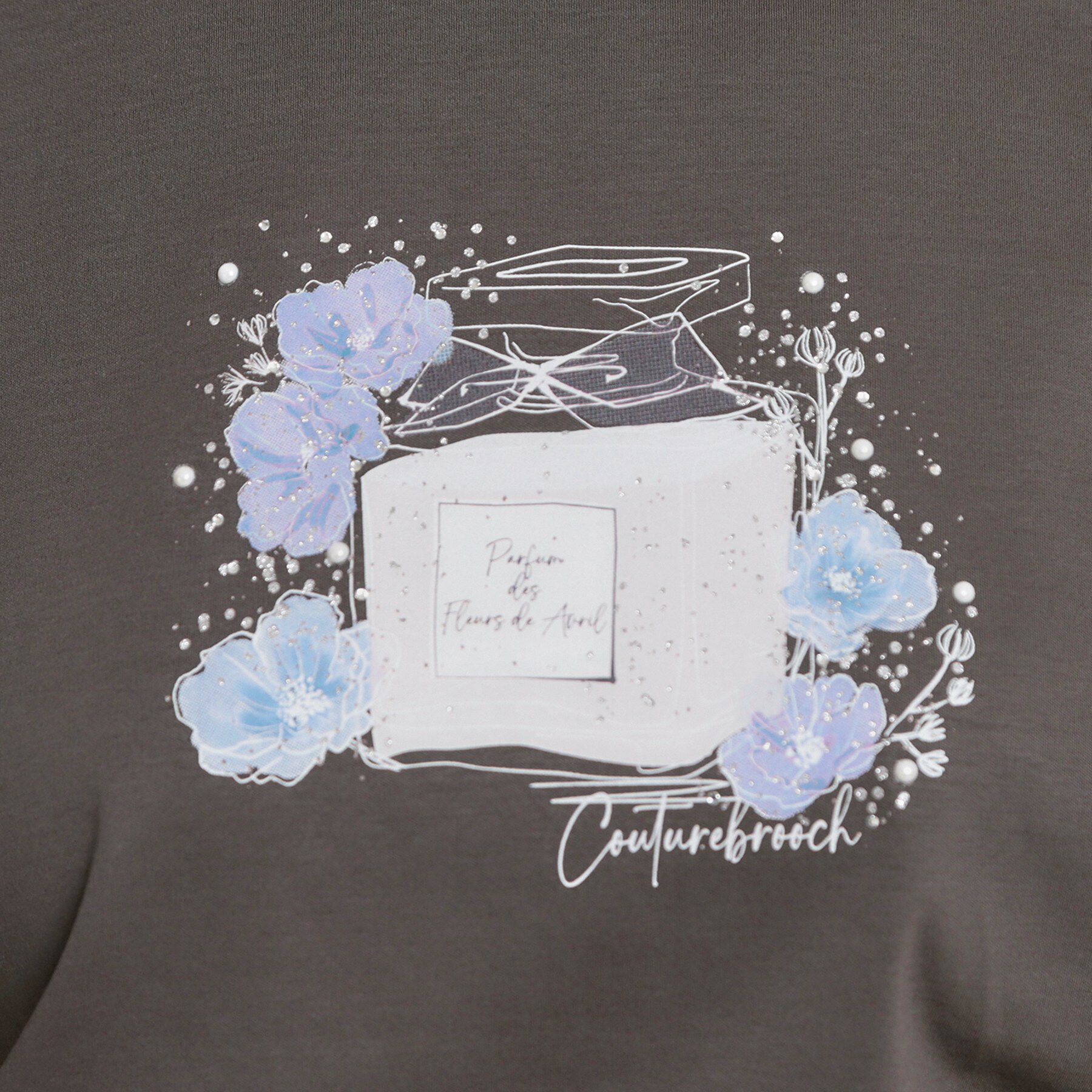 Couture broach「【接触冷感・UVカット】パフュームプリントTシャツ」|Tシャツ・カットソー|