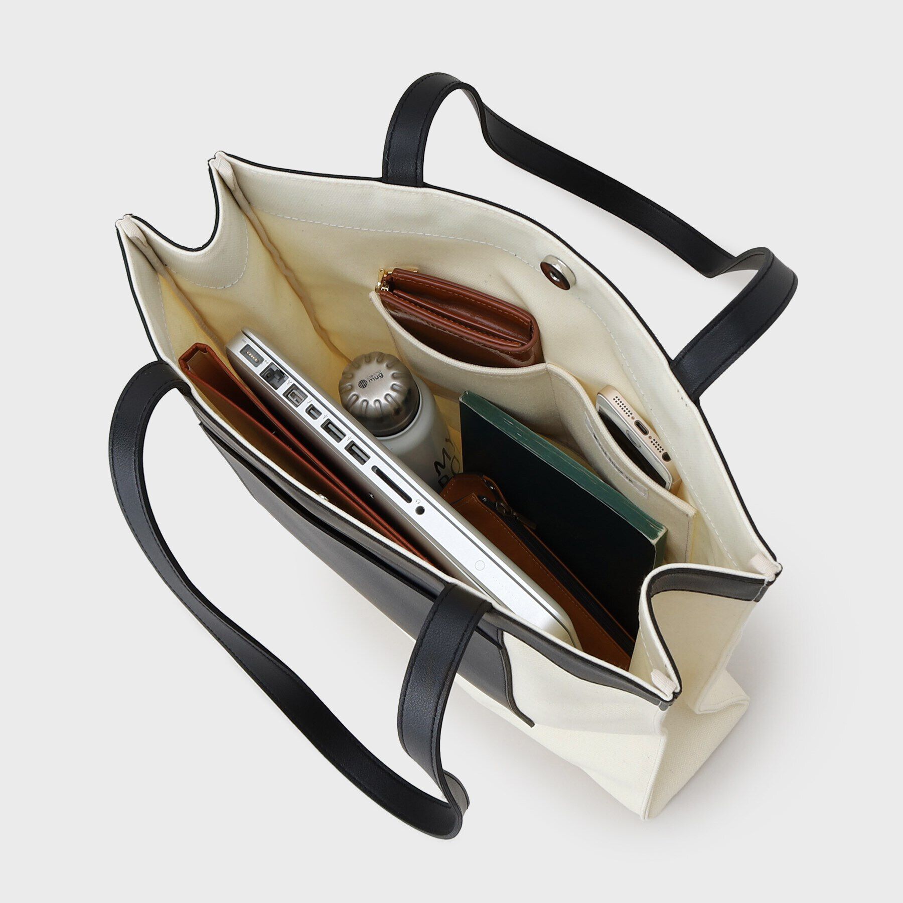 THE SHOP TK「BOUOキャンバススクエアトート」|トートバッグ|