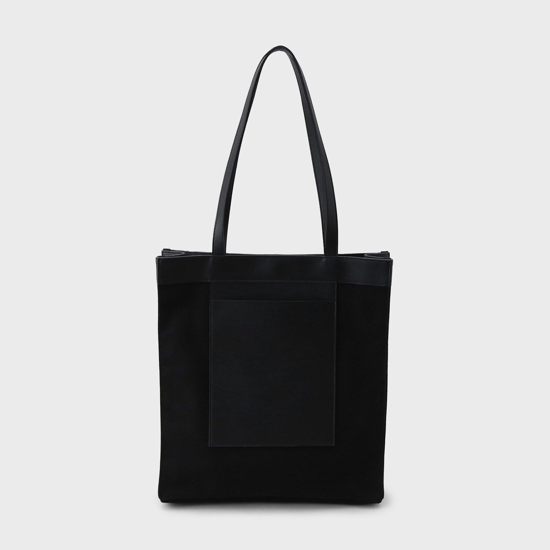 THE SHOP TK「BOUOキャンバススクエアトート」|トートバッグ|ブラック(019)