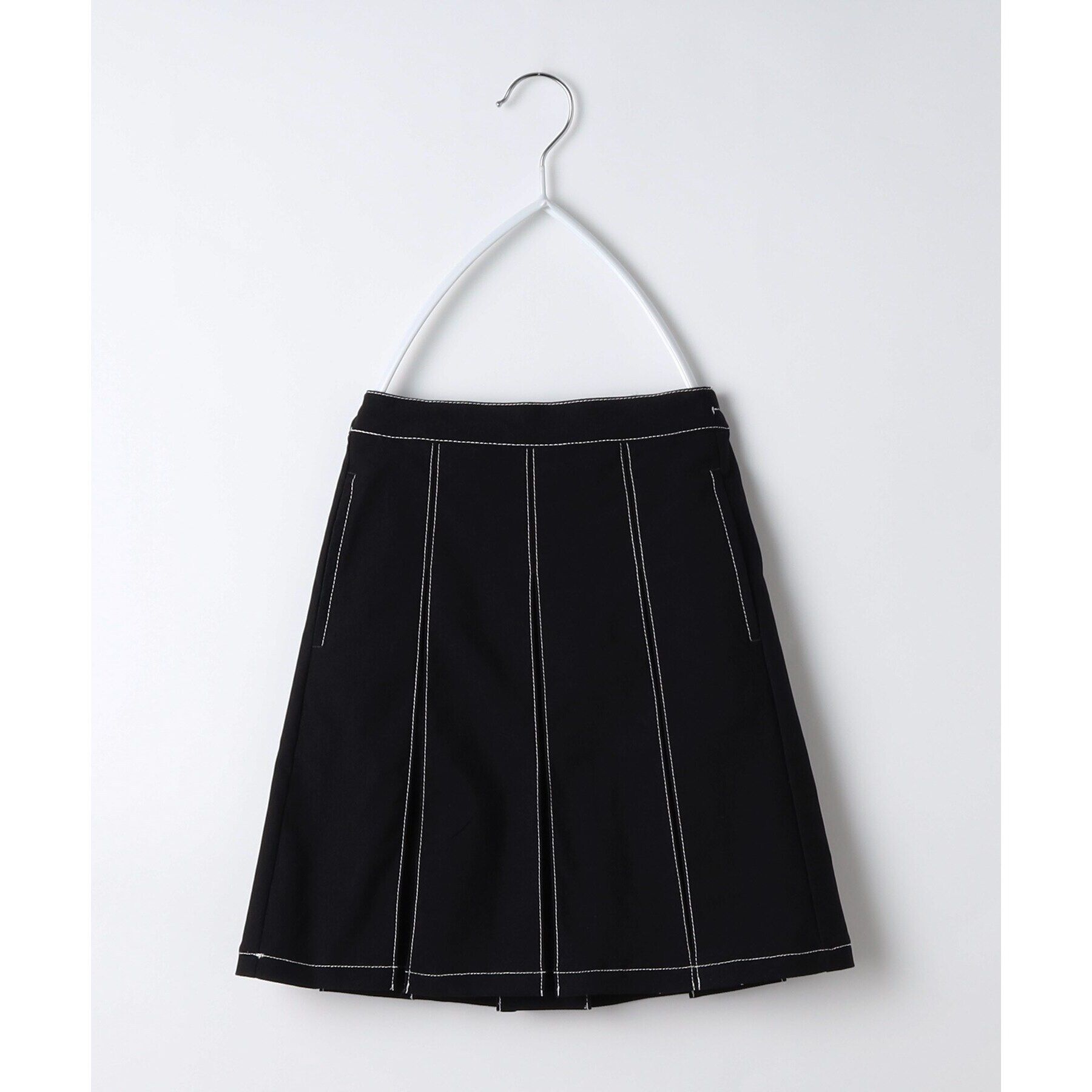 THE SHOP TK「【110-150】タックプリーツスカート/親子リンク・洗濯機OK」|スカート|