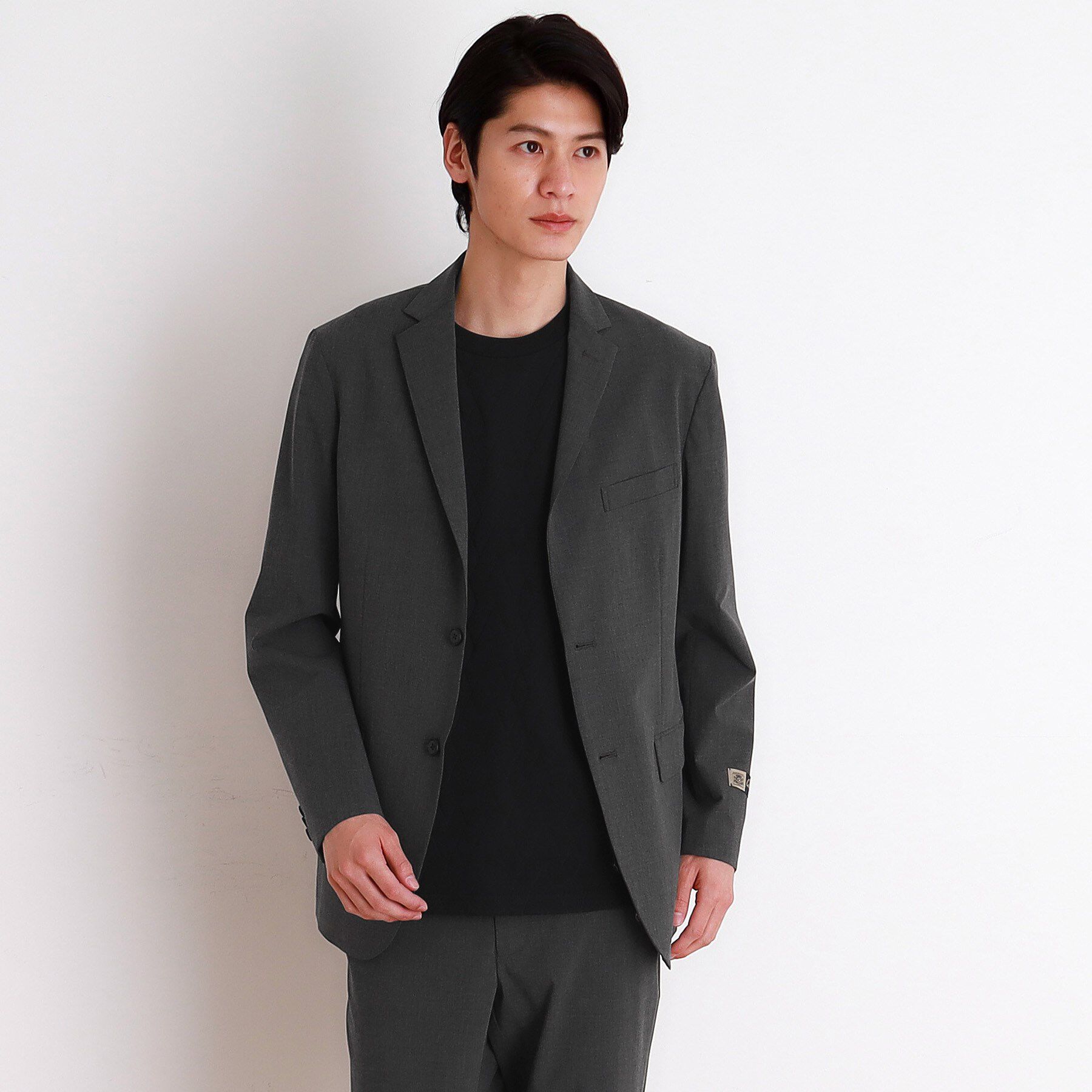 THE SHOP TK「【CARREMAN】テーラードジャケット セットアップ可」|テーラードジャケット|グレー(012)