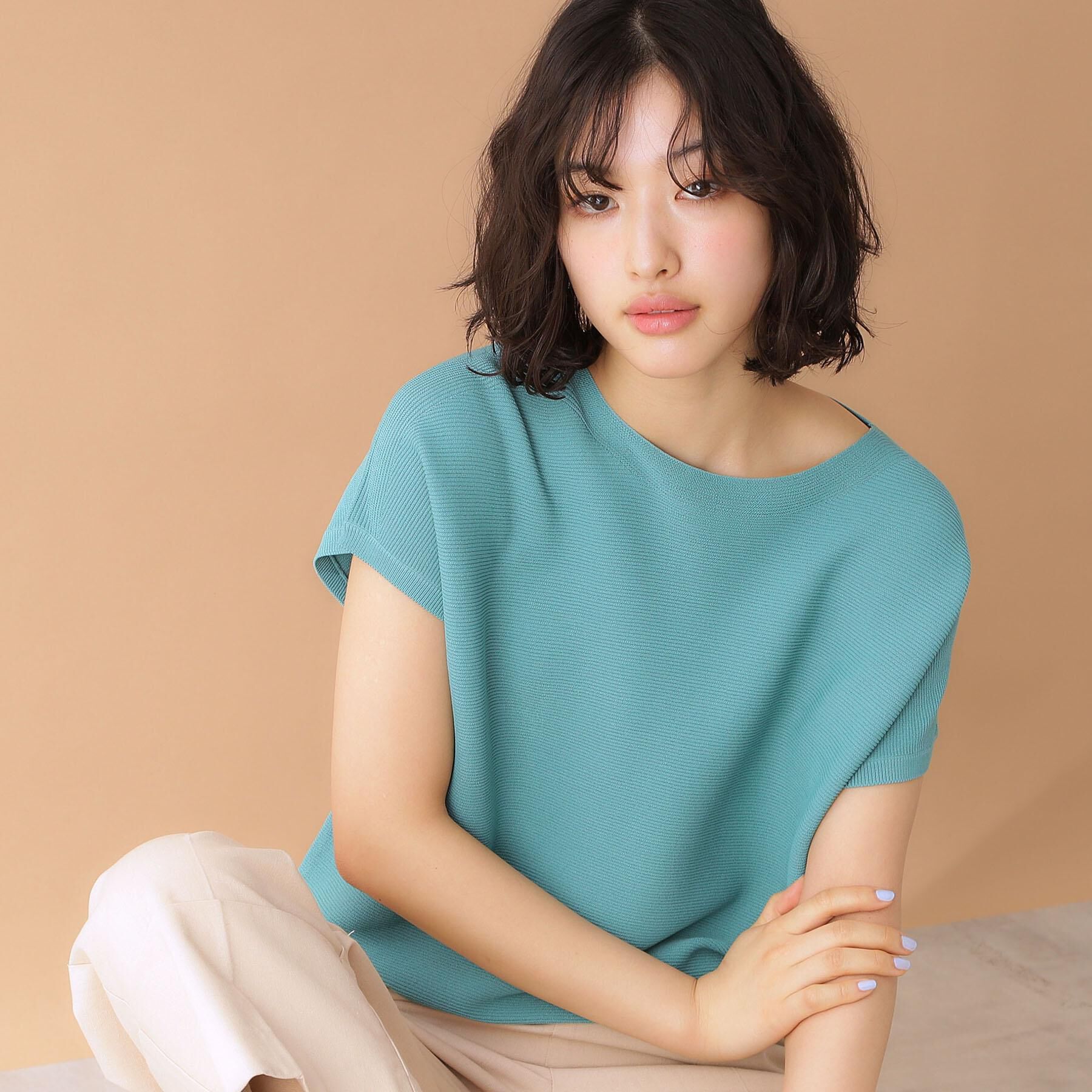 THE SHOP TK「美人フレンチニット【8色展開/WEB限定カラー/洗濯機OK/毛玉になりにくい】」|ニット・セーター|
