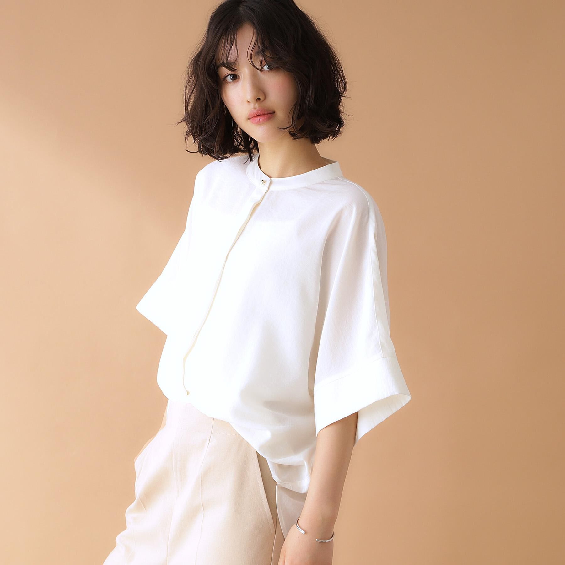 THE SHOP TK「ドルマンブラウス【7色展開/洗濯機OK/体型カバー】」|シャツ・ブラウス|