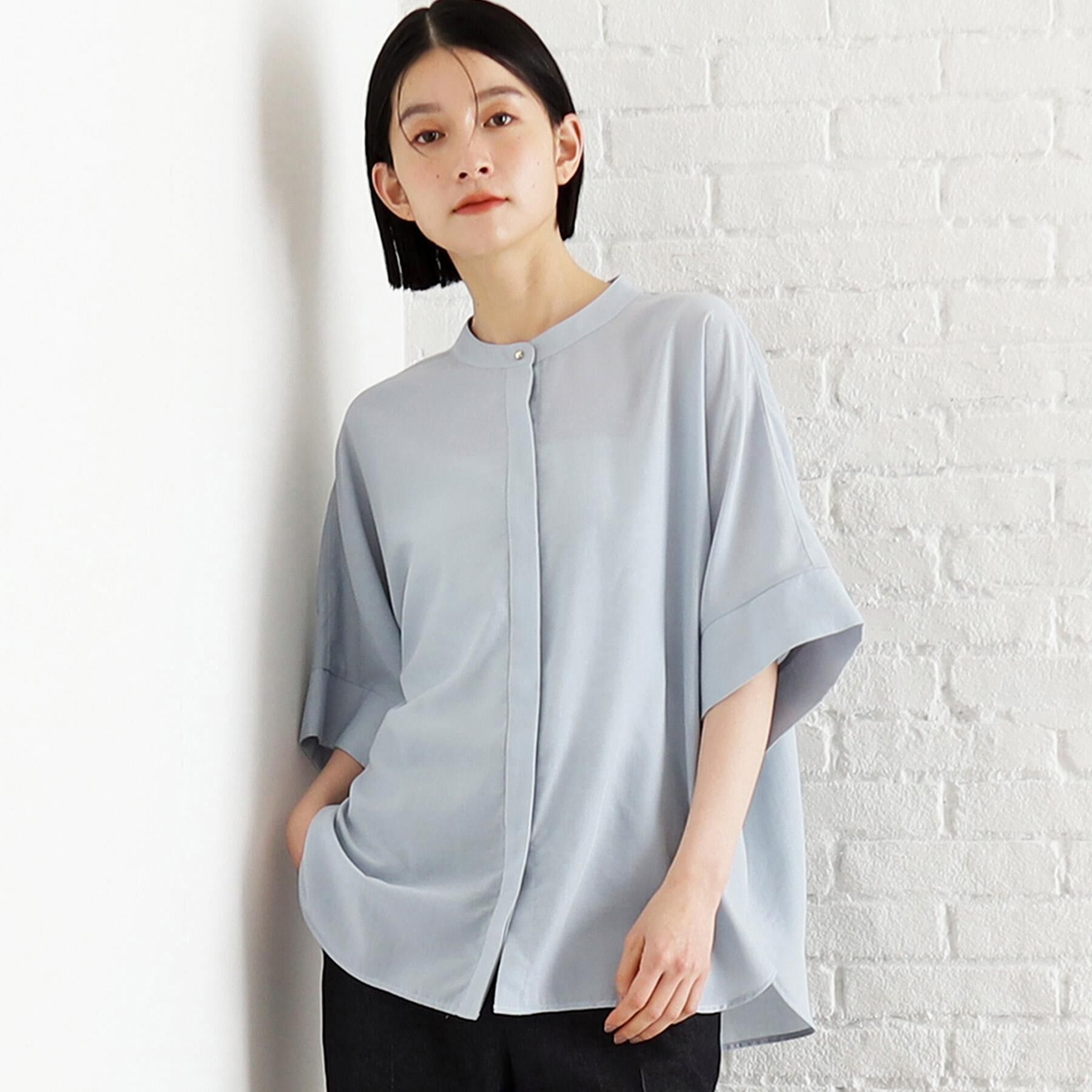 THE SHOP TK「ドルマンブラウス【7色展開/洗濯機OK/体型カバー】」|シャツ・ブラウス|