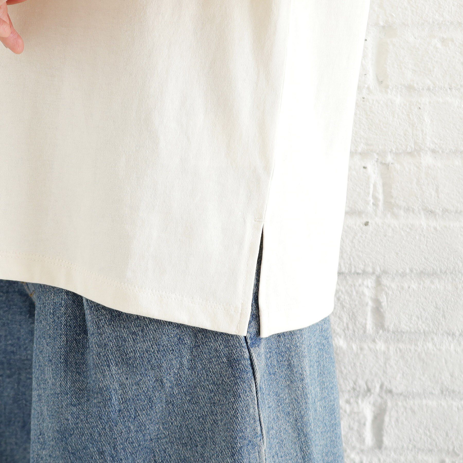 THE SHOP TK「オーガニックコットンロゴＴ【洗濯機OK】」|Tシャツ・カットソー|