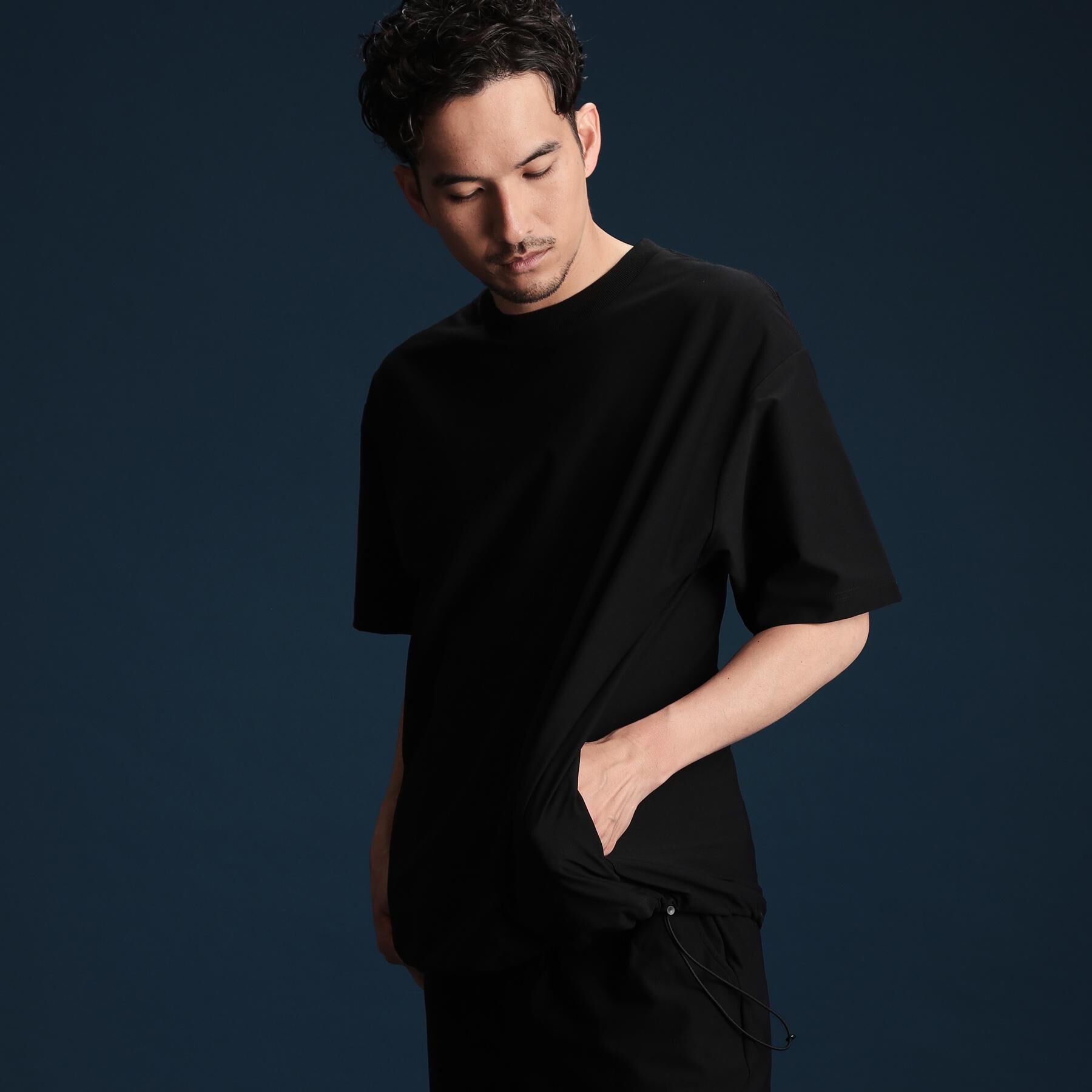 THE SHOP TK「パーフェクテックスピンドル半袖Tシャツ【セットアップ可/吸水速乾/UVカット/アンチピリング】」|Tシャツ・カットソー|