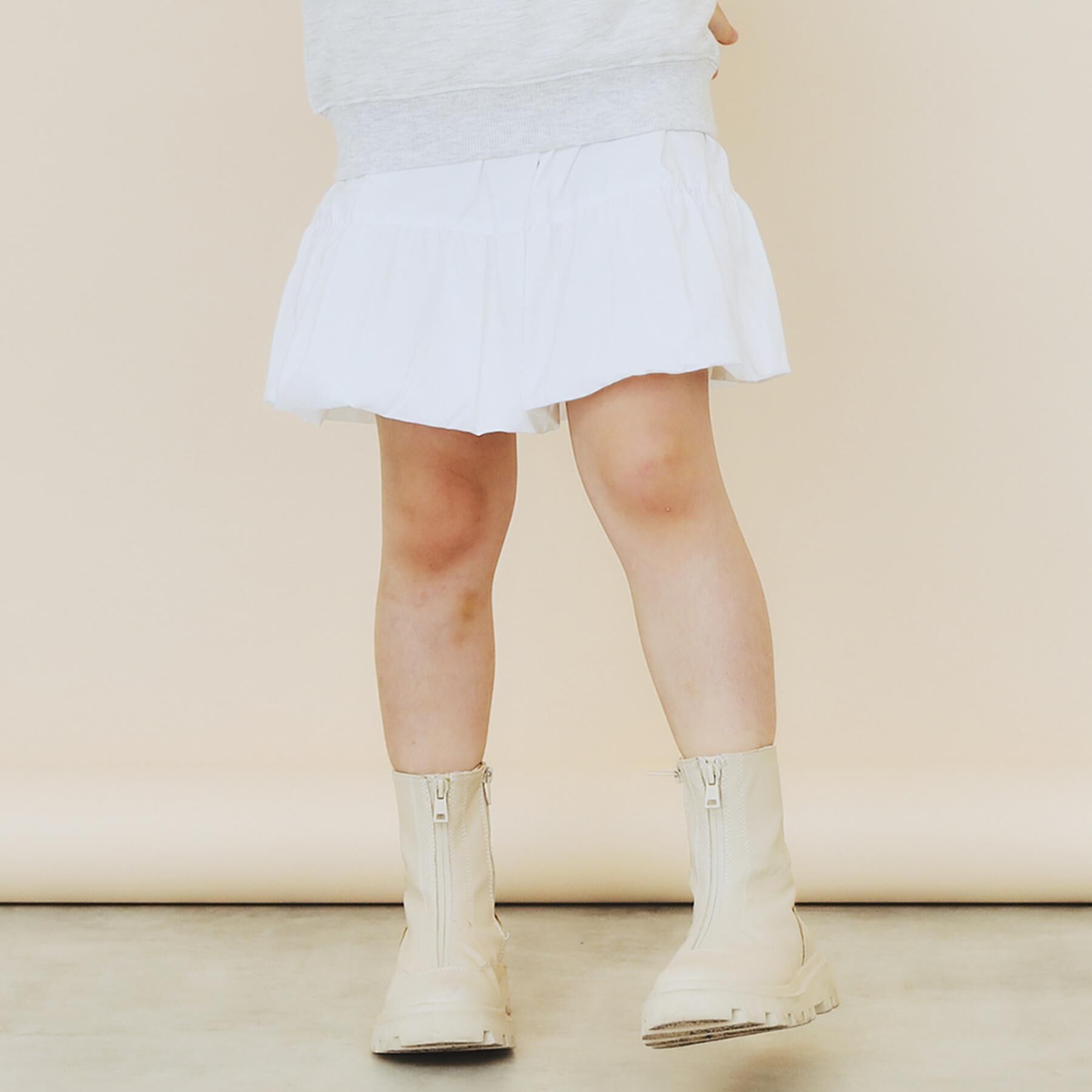 THE SHOP TK「【110－160】バルーンスカート/洗濯機OK」|スカート|オフホワイト(003