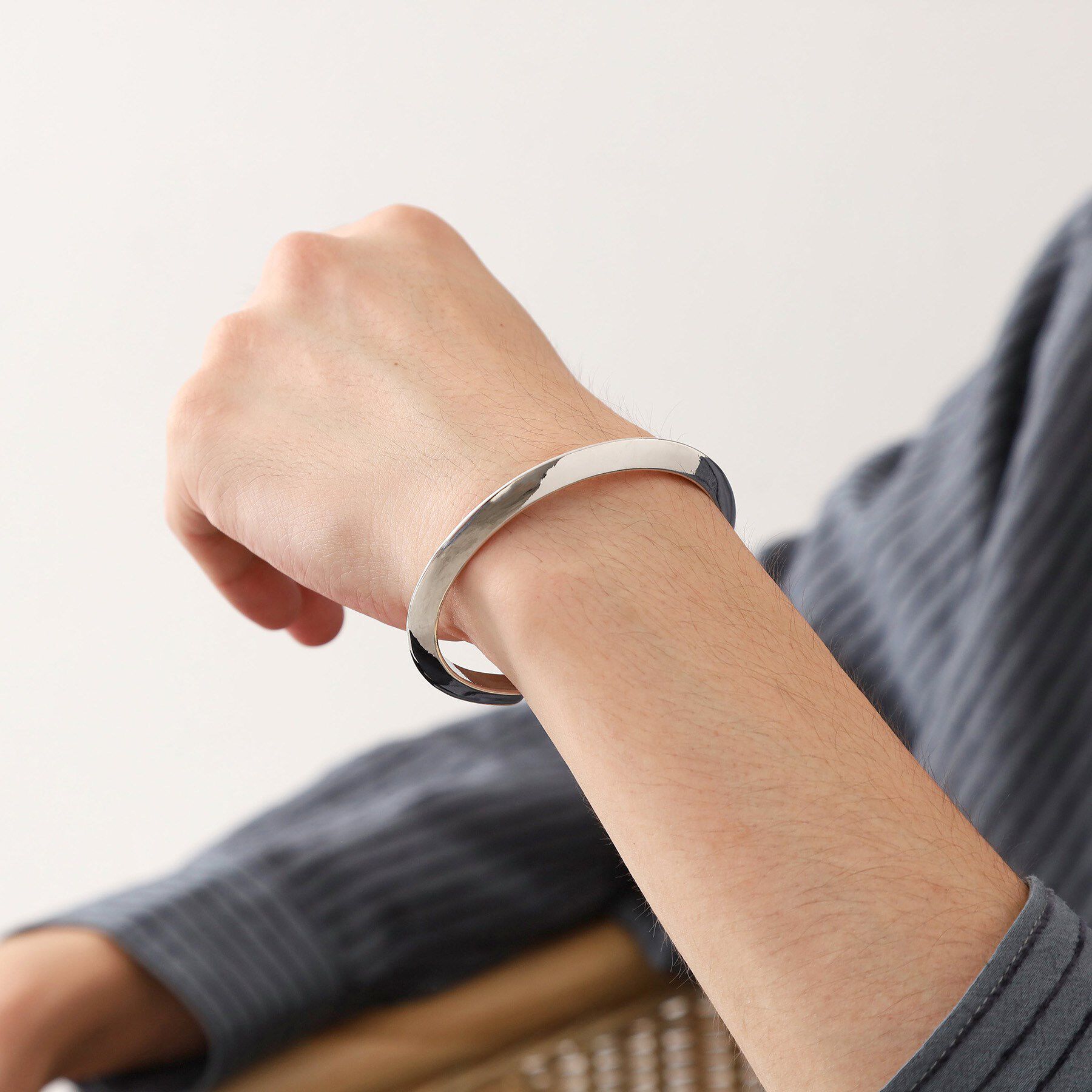 THE SHOP TK「トライアングルパターンバングル」|ブレスレット・バングル|