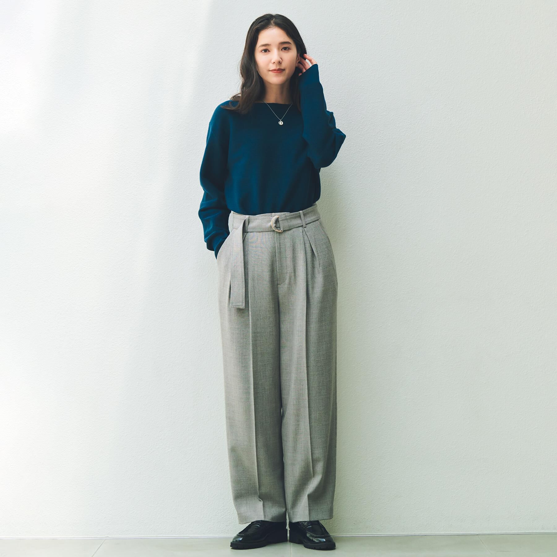 THE SHOP TK「ベルト付バレルパンツ【セットアップ可】/CAVIANシリーズ」|その他|