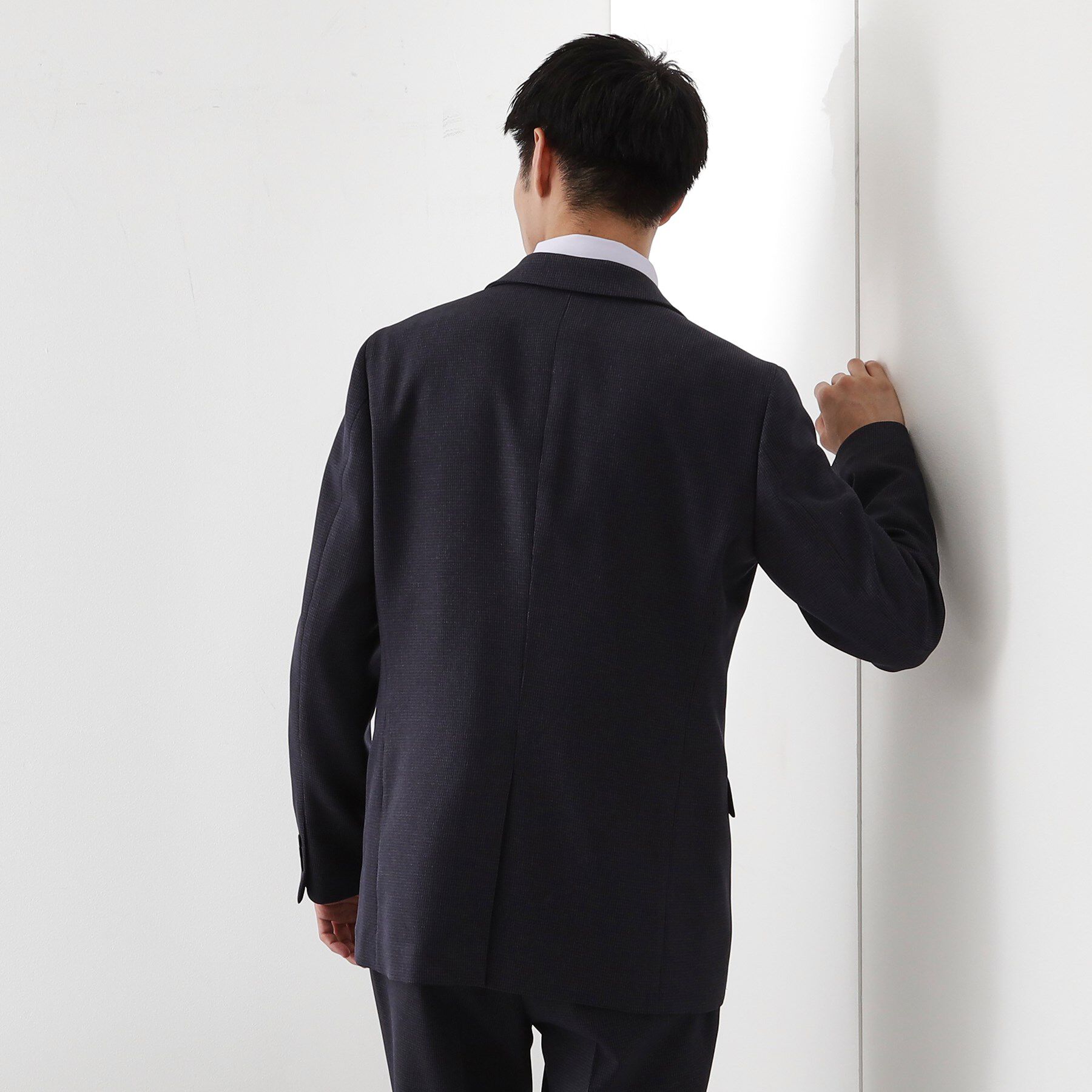 THE SHOP TK「ハウンドトゥースジャケット 【洗濯機OK/セットアップ可】」|テーラードジャケット|