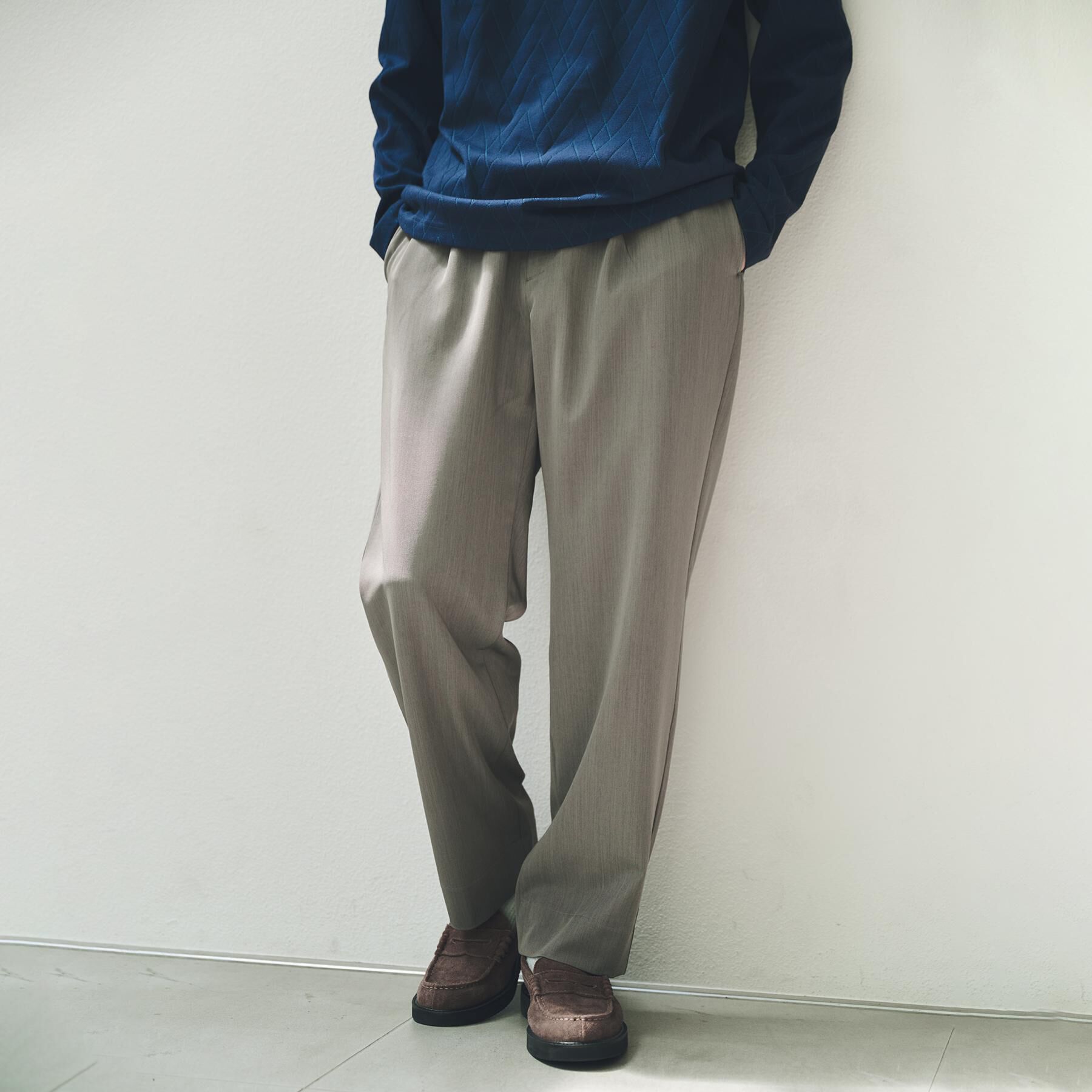 THE SHOP TK「セミワイドイージーパンツ【洗濯機OK】」|その他|