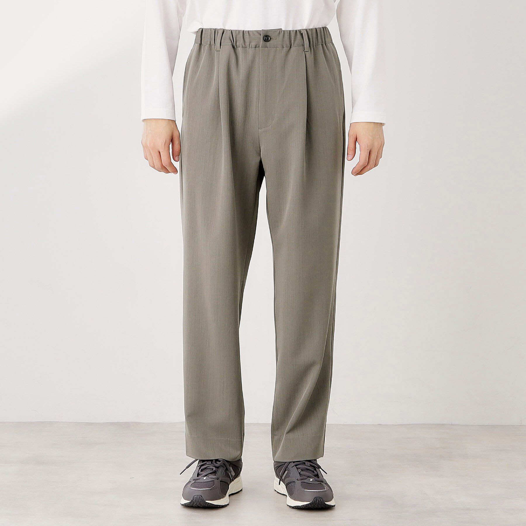 THE SHOP TK「セミワイドイージーパンツ【洗濯機OK】」|その他|