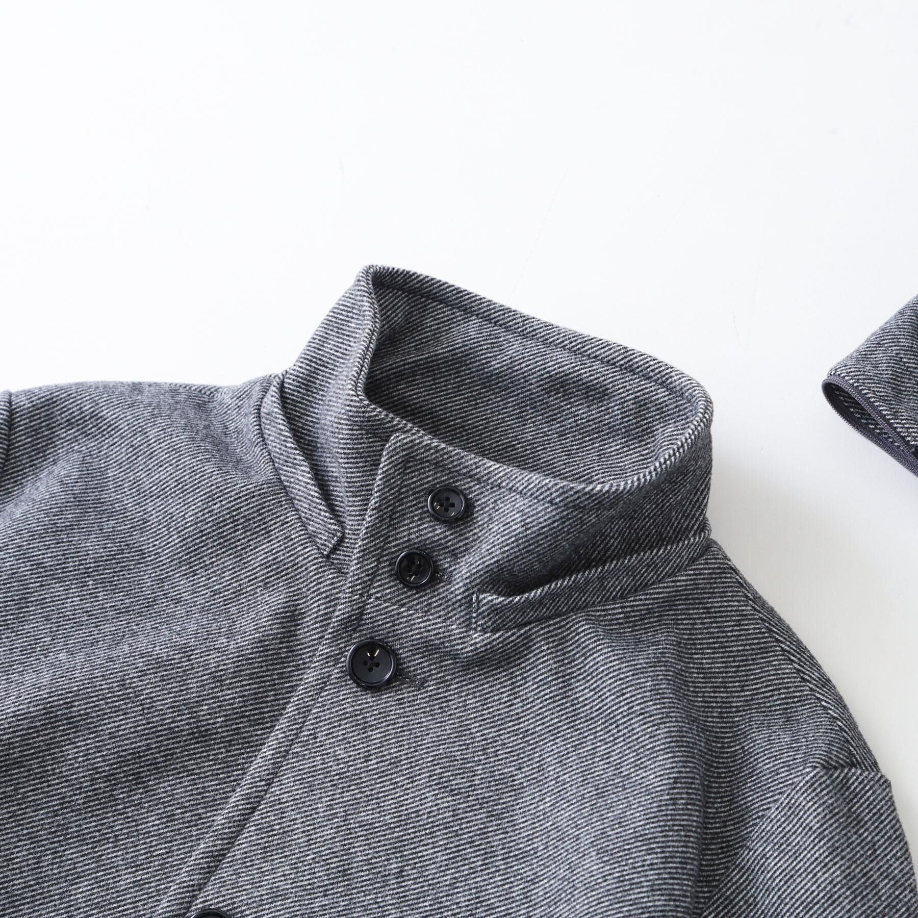 THE SHOP TK「ON/OFF対応 ウーリック スタンド メルトンコート　【洗濯機OK/フード取外し可】」|その他|