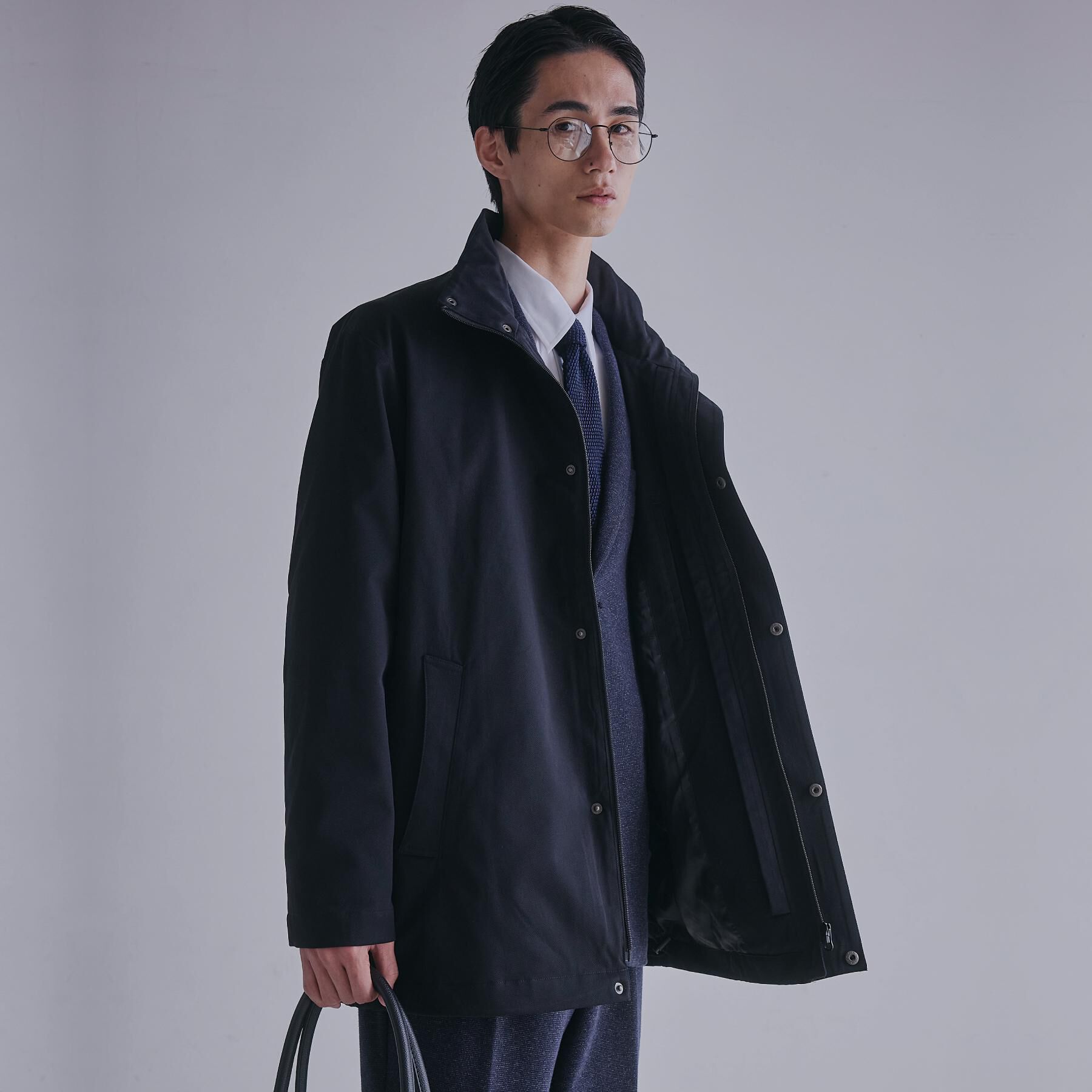 THE SHOP TK「【3WAY】中綿ライナー付き カルゼコート　洗濯機OK/ON・OFF対応」|その他|