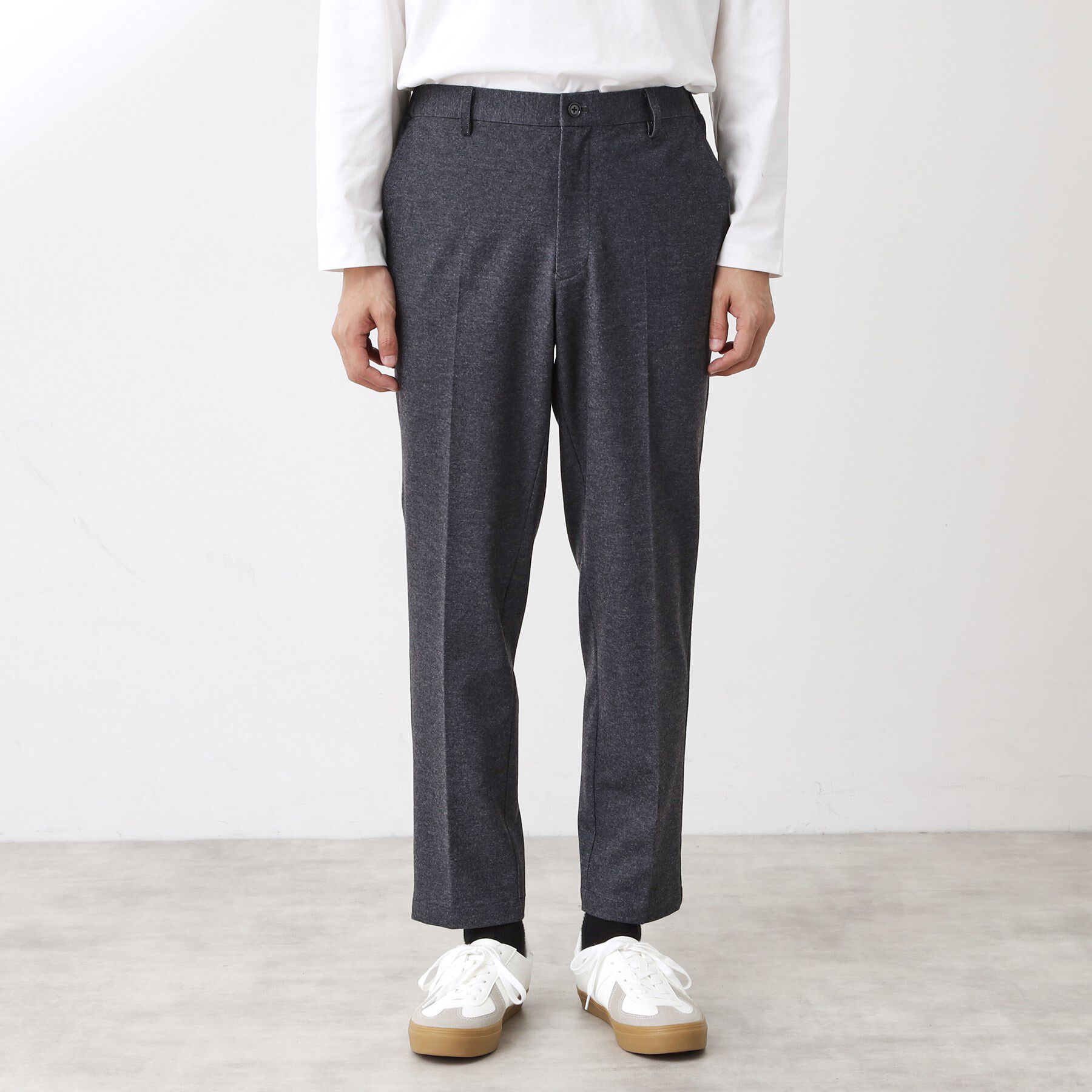 THE SHOP TK「起毛TRジャージスラックス【洗濯機OK／ストレッチ／セットアップ可】」|その他|