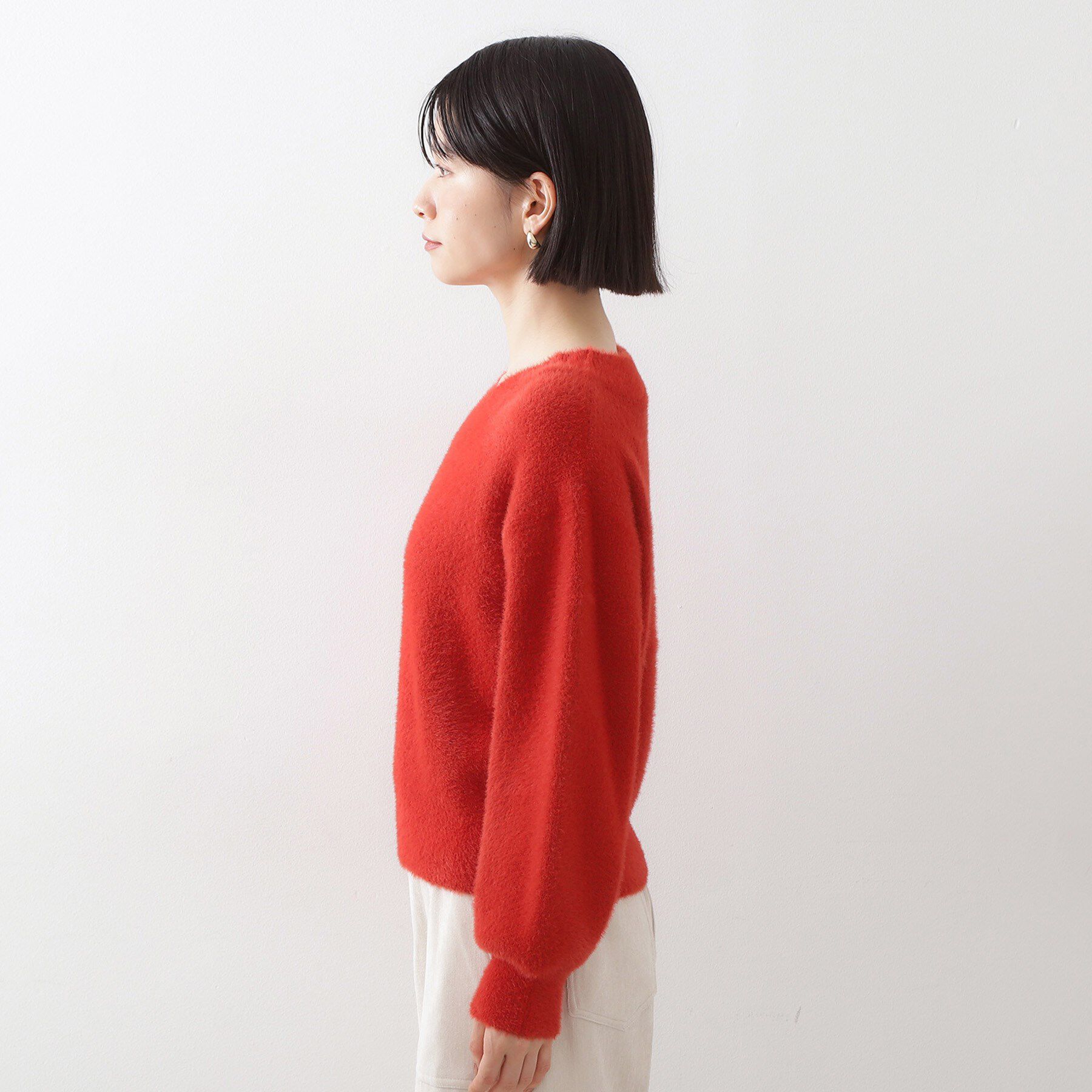 THE SHOP TK「【洗える】上品にきらめく フェザーラメニット」|ニット・セーター|