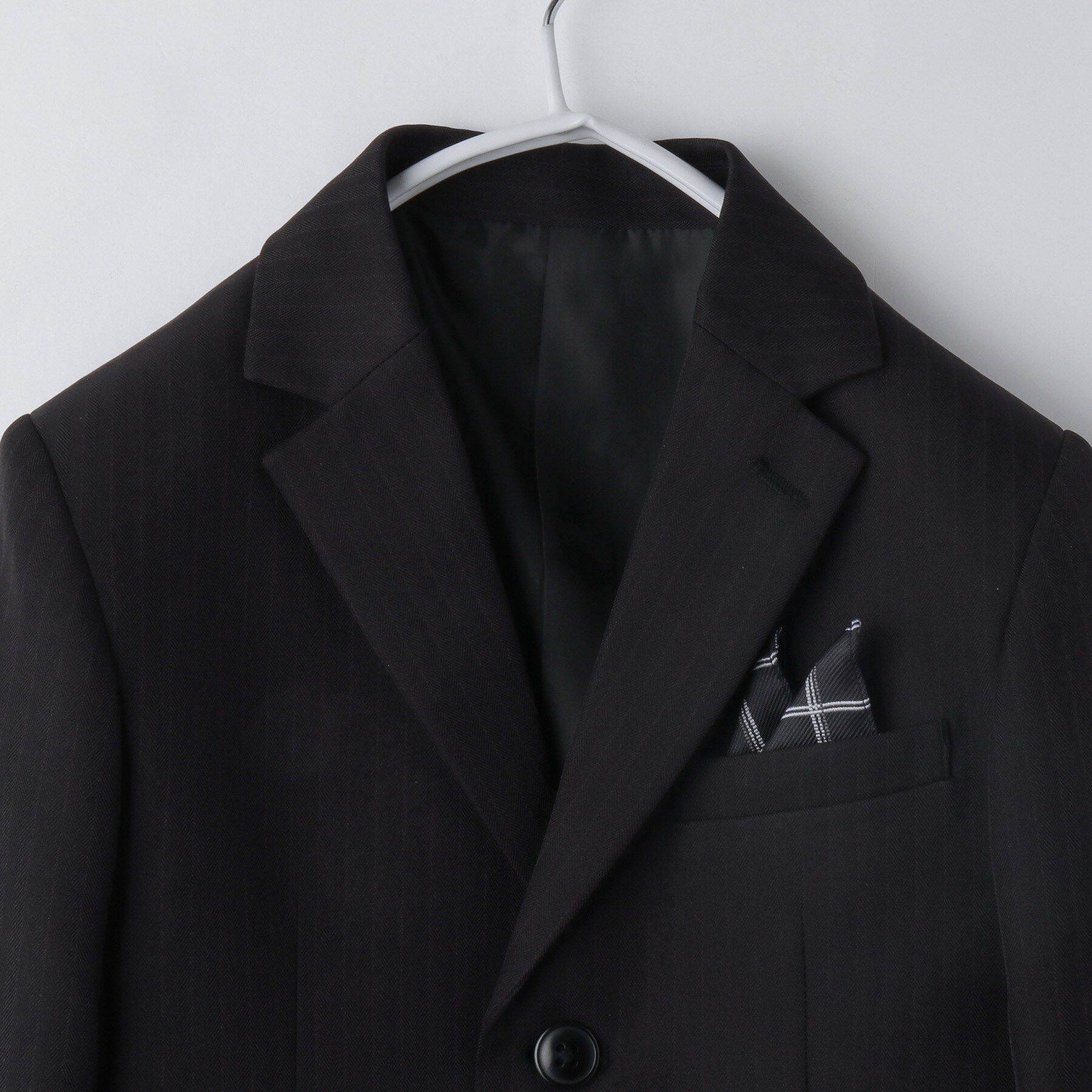 THE SHOP TK「【110-130/4点セット】ブラックセットアップ/入園・卒園・入学」|スーツ|