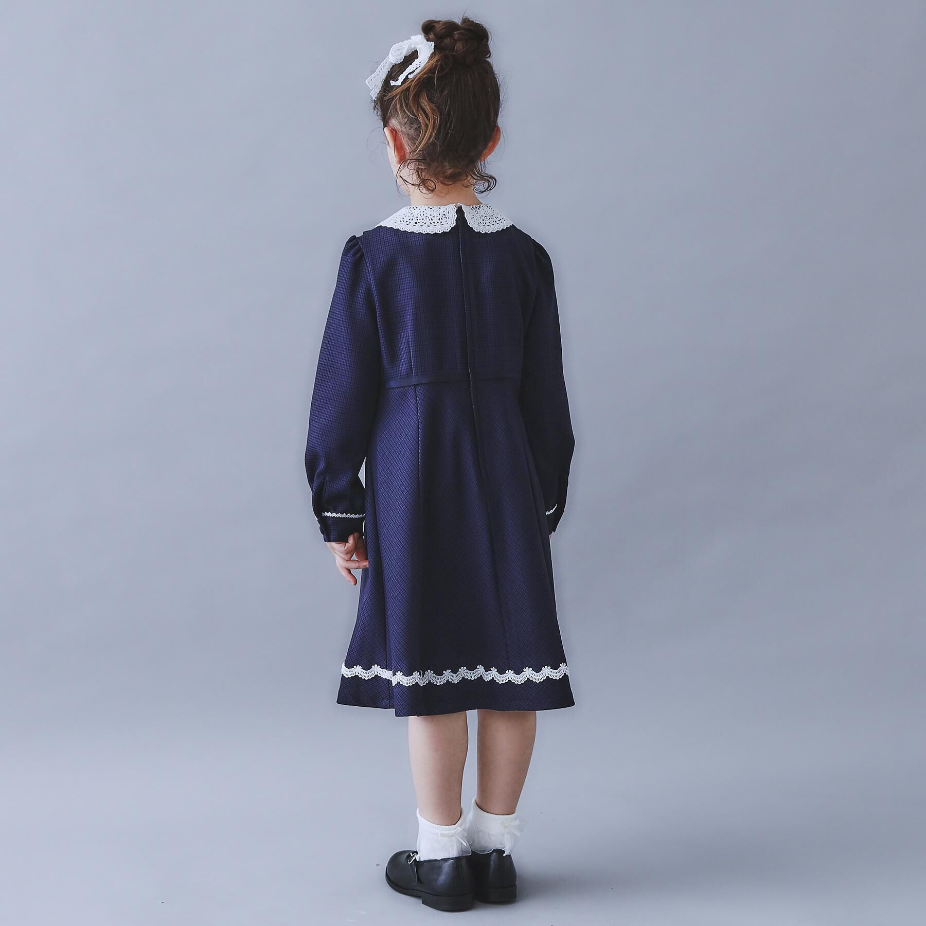 THE SHOP TK「【120-130】ネイビーフォーマルワンピース/入園・卒園・入学」|ワンピース|