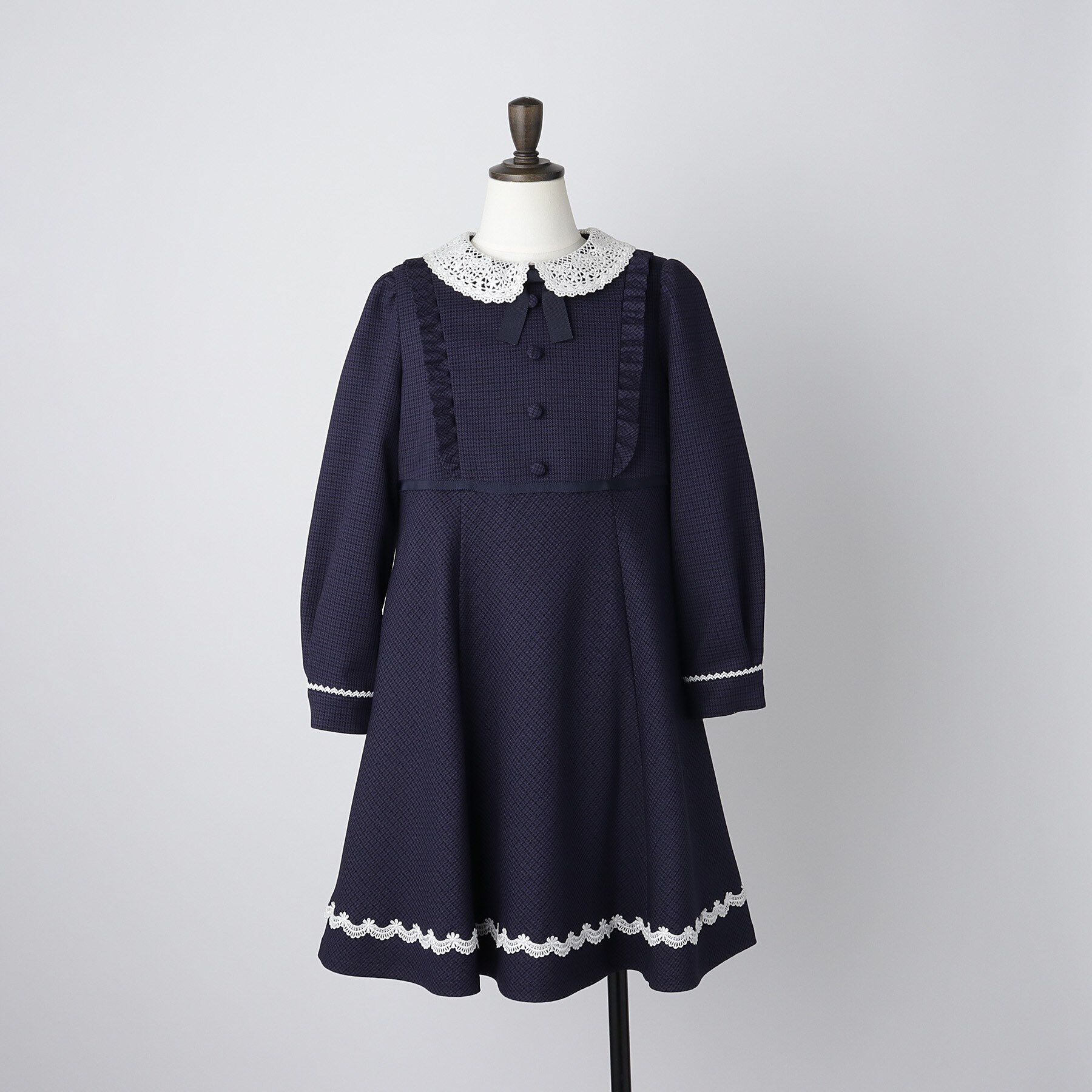 THE SHOP TK「【120-130】ネイビーフォーマルワンピース/入園・卒園・入学」|ワンピース|