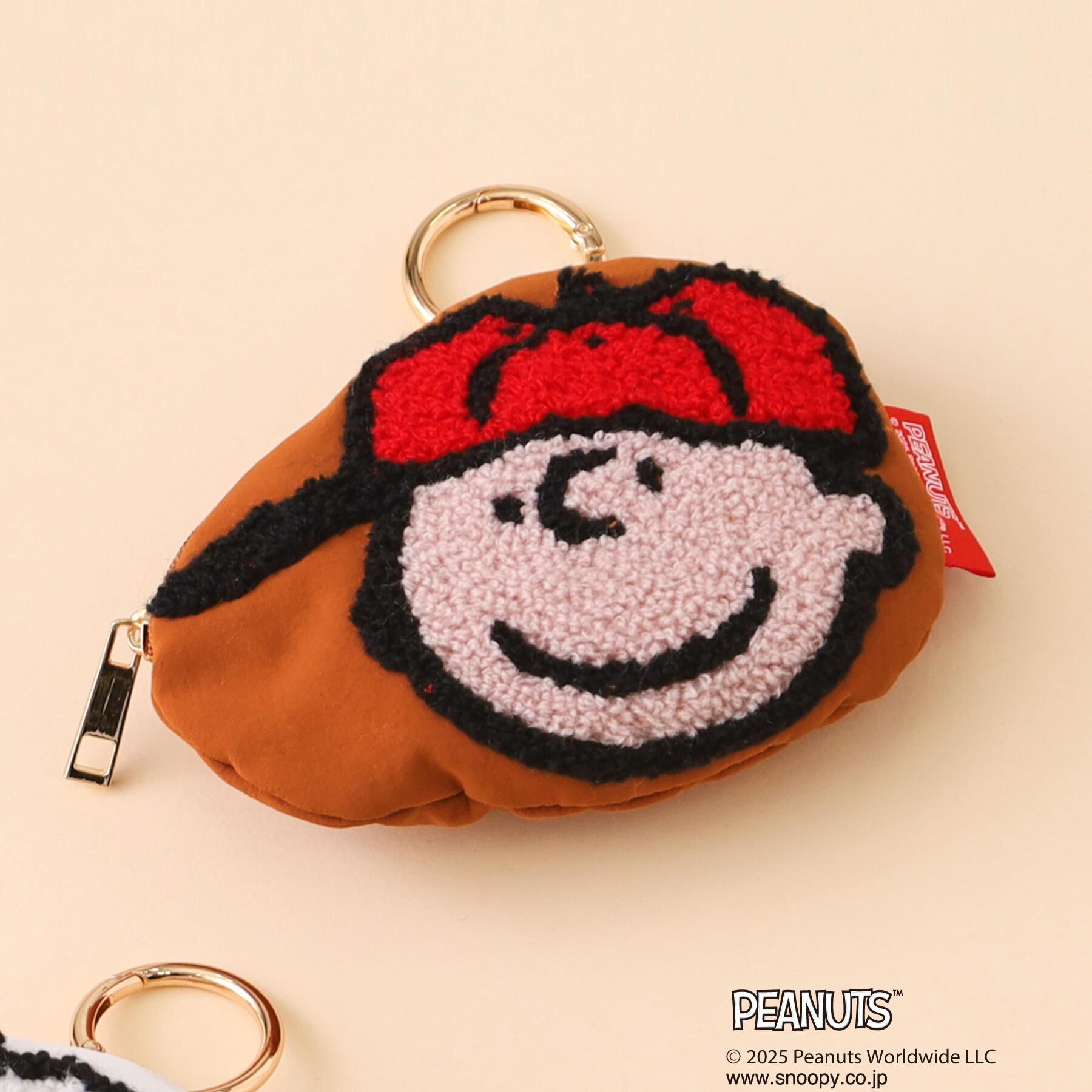 THE SHOP TK「PEANUTS/ピーナッツ ポーチ付エコバッグ」|エコバッグ|キャメルブラウン(0