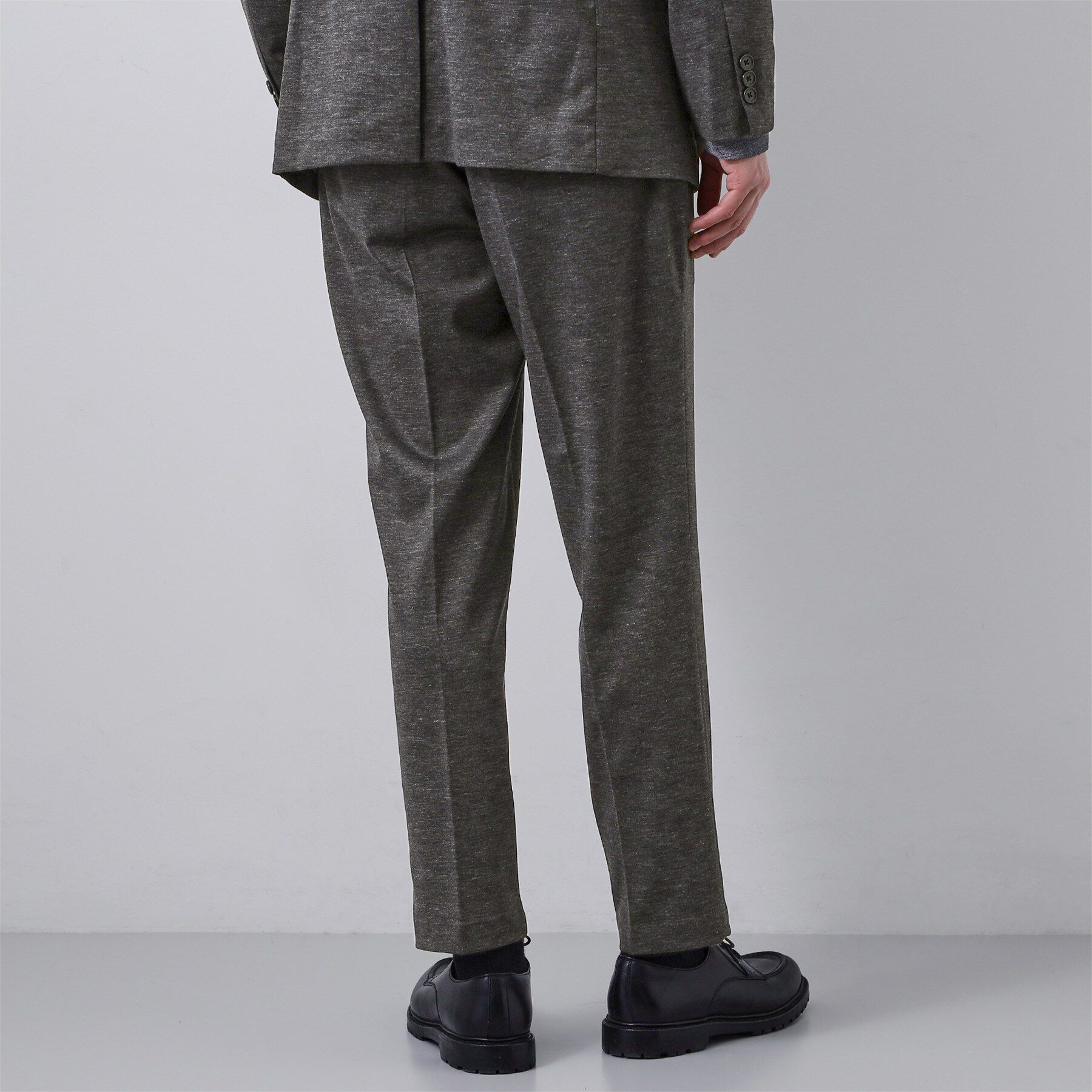 THE SHOP TK「【動きやすい、快適ビジネススラックス】TRジャージ スラックス　セットアップ可/洗濯機OK/ストレッ」|その他|